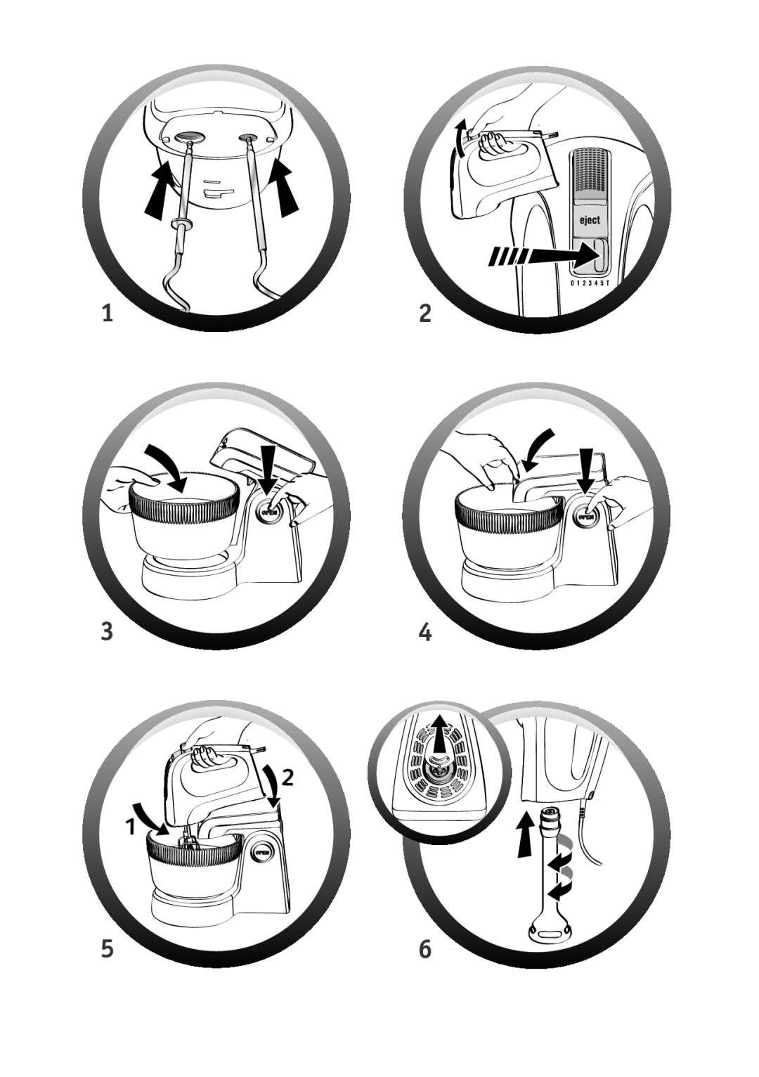 Tefal HT611138 manual 