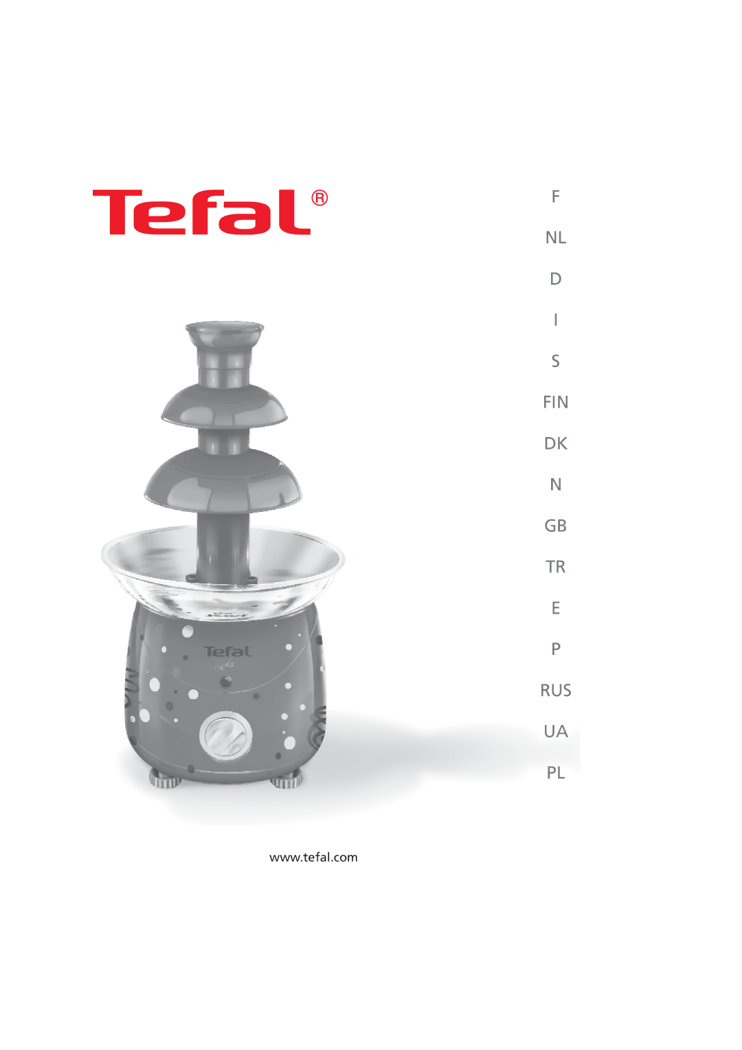 Tefal KD400084, KD400083, KD400012 manual Fin Dk N Gb Tr E P Rus Ua Pl 