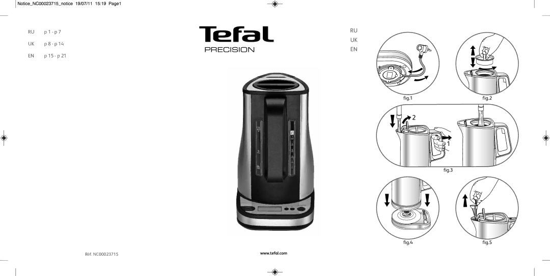 Tefal KI420D30 manual Precision 