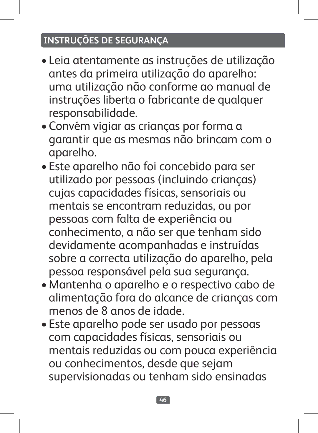 Tefal KI501DKR manual Instruções DE Segurança 