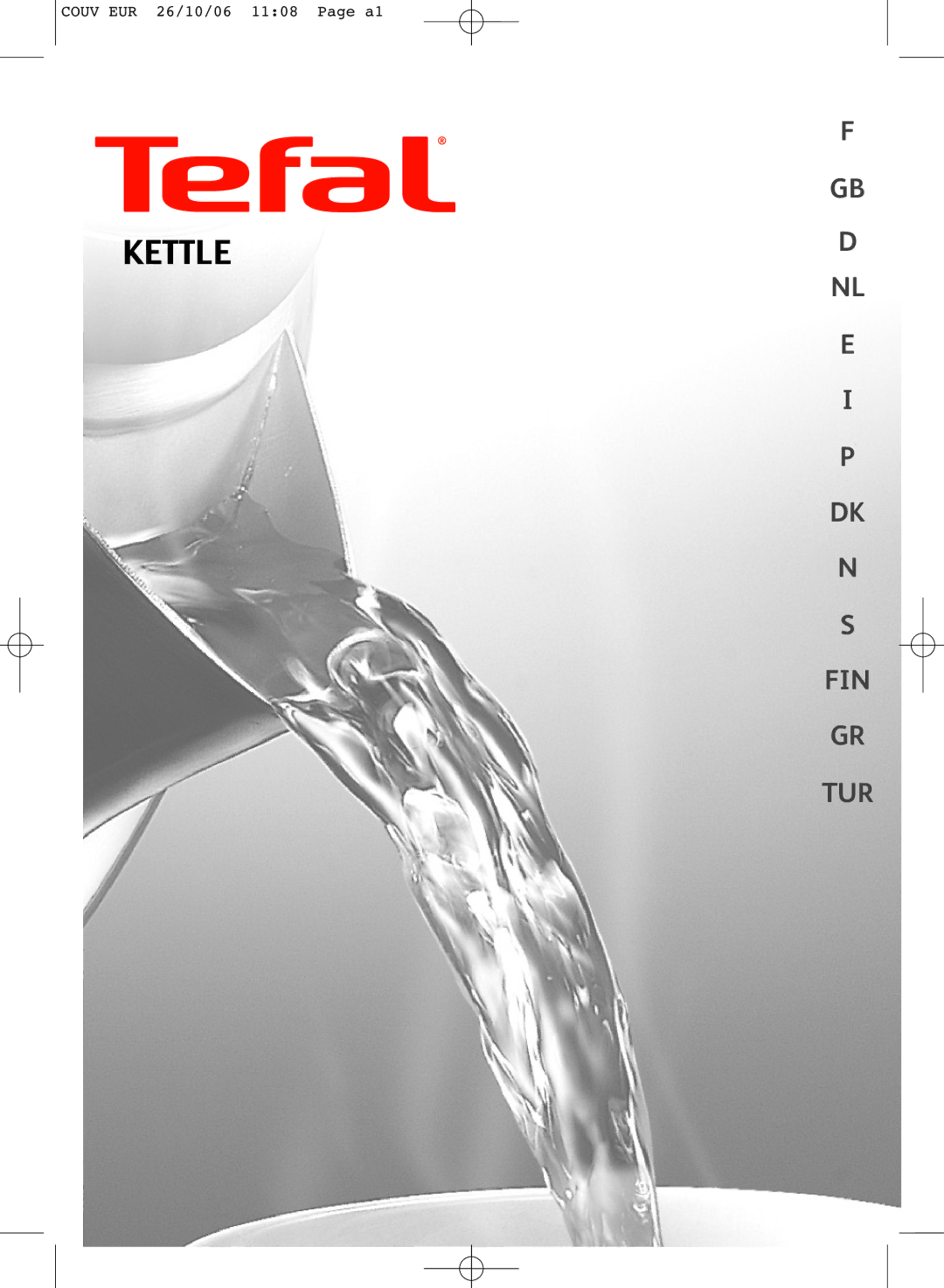 Tefal KO300030, KO300021, KO300041, KO300040 manual Kettle 