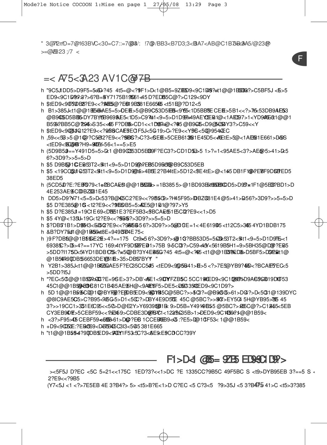 Tefal KO3041KR, KO304131 manual Consignes de sécurité 