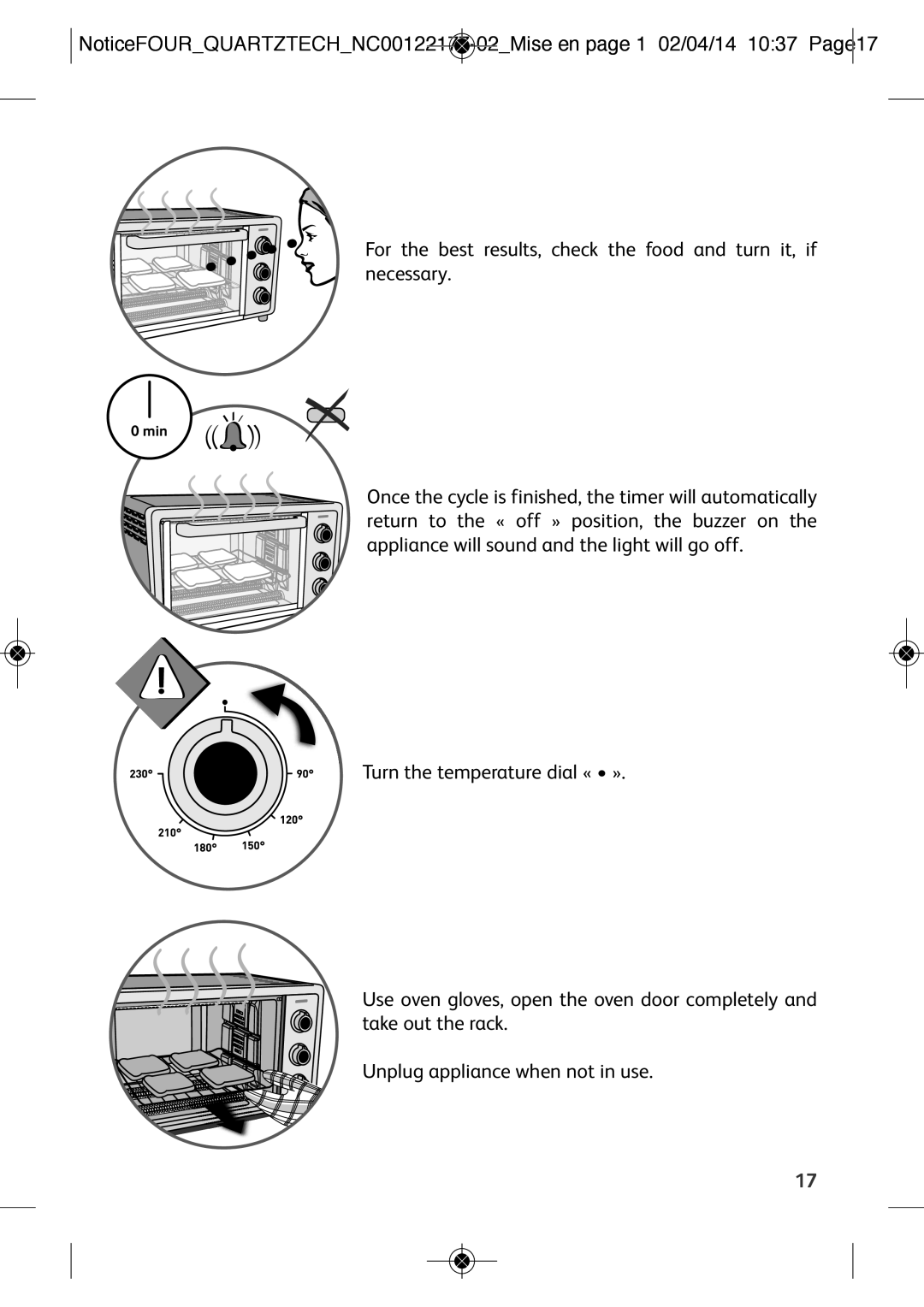 Tefal OF170870 manual 