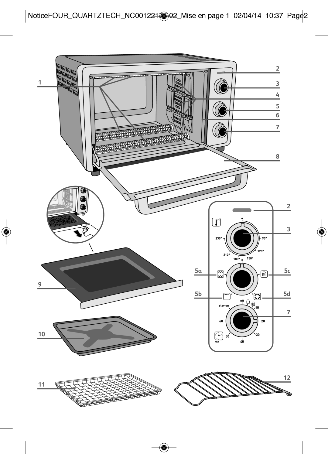 Tefal OF170870 manual 