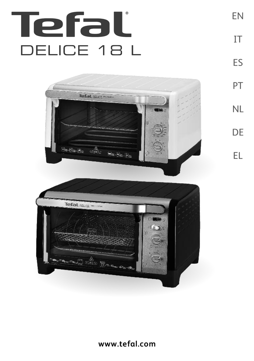 Tefal OF245830 manual Delice 18 L 