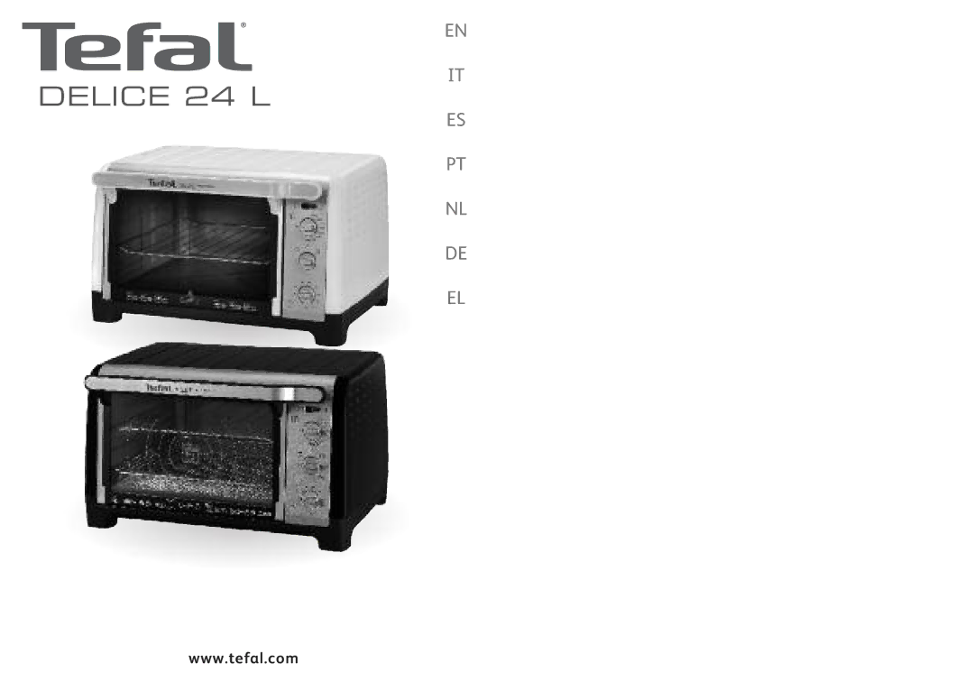 Tefal OF265830 manual Delice 24 L 