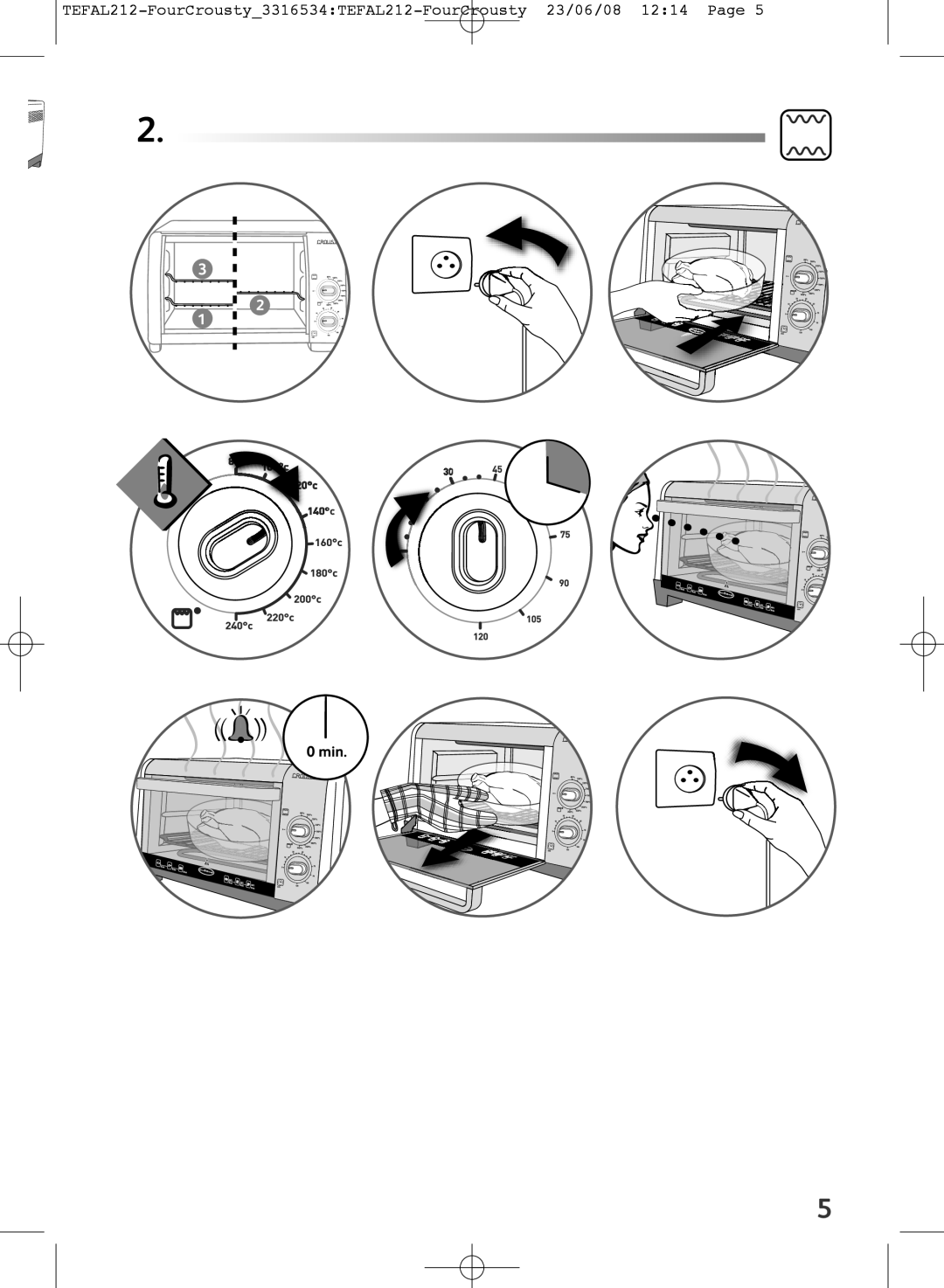 Tefal OV326071, OV326072 manual 