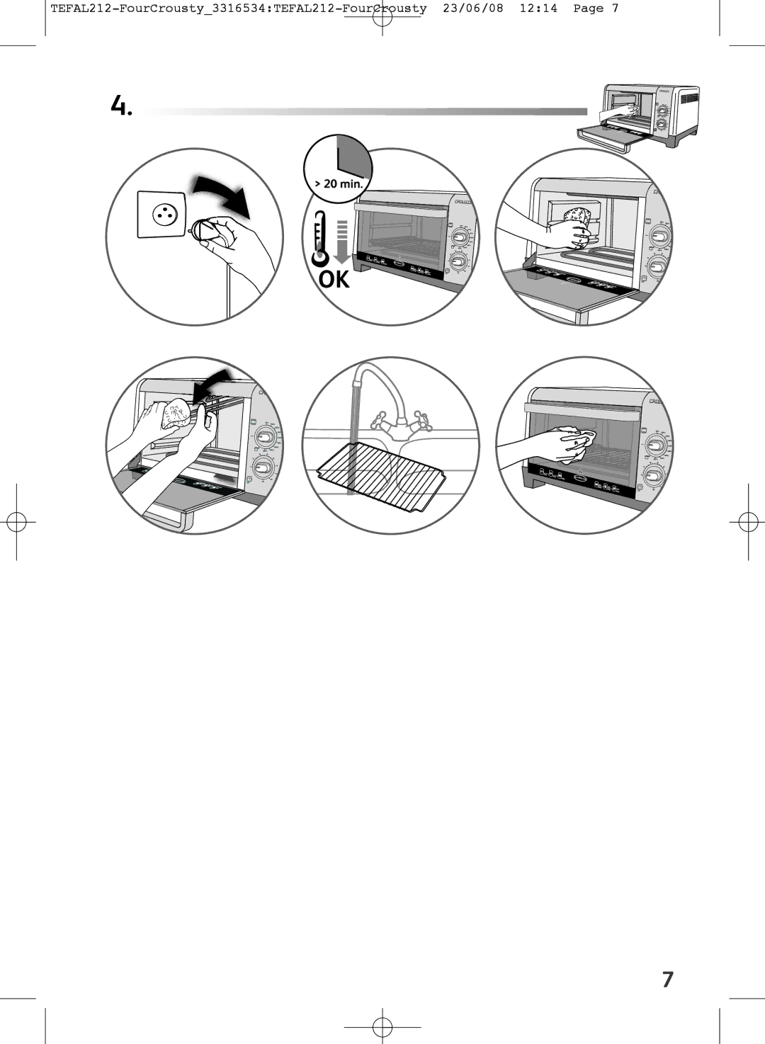 Tefal OV326071, OV326072 manual 