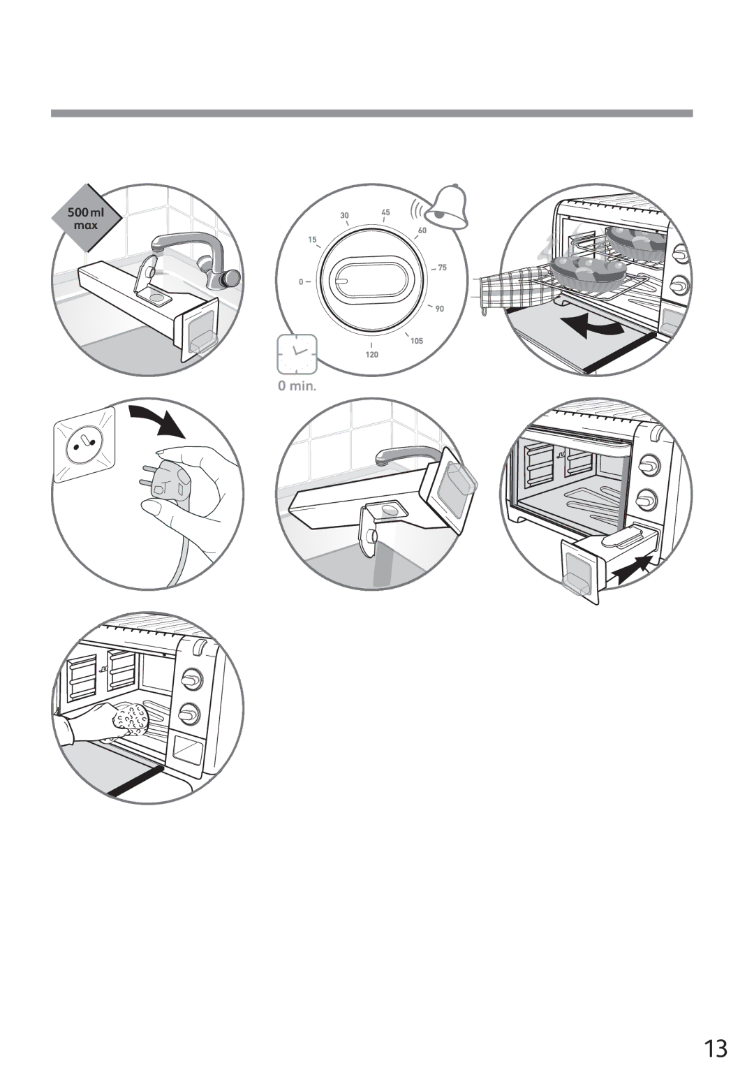 Tefal OV568031 manual ml Max 