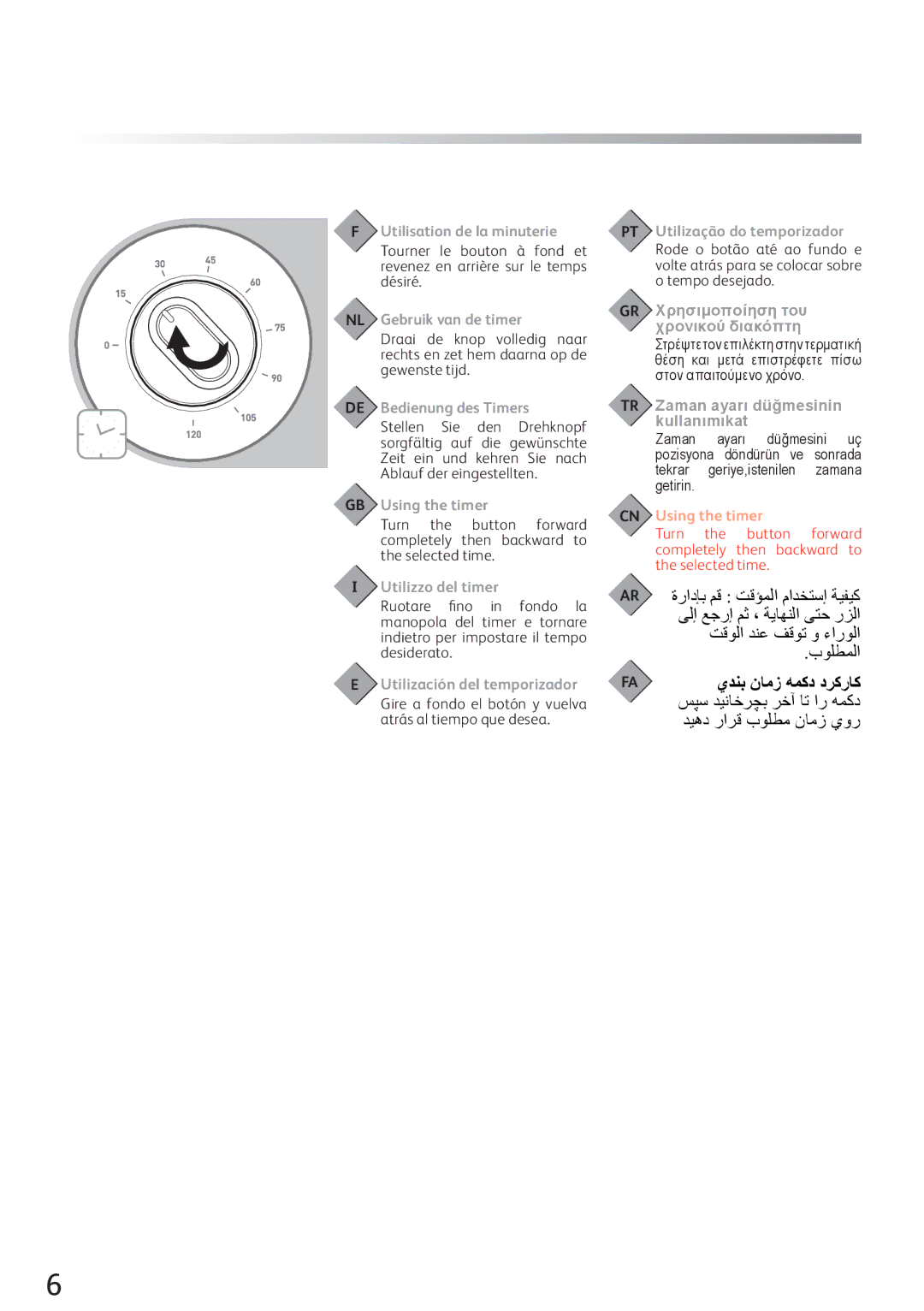 Tefal OV568031 manual يدϧΑ ϥﺎﻣί Ϫﻣϛد درϛرﺎϛ 