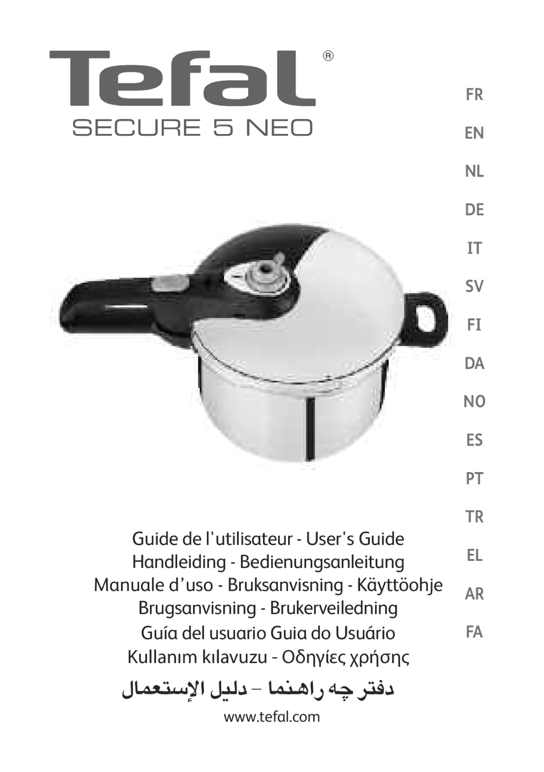 Tefal P2634631 manual Secure 5 NEO 