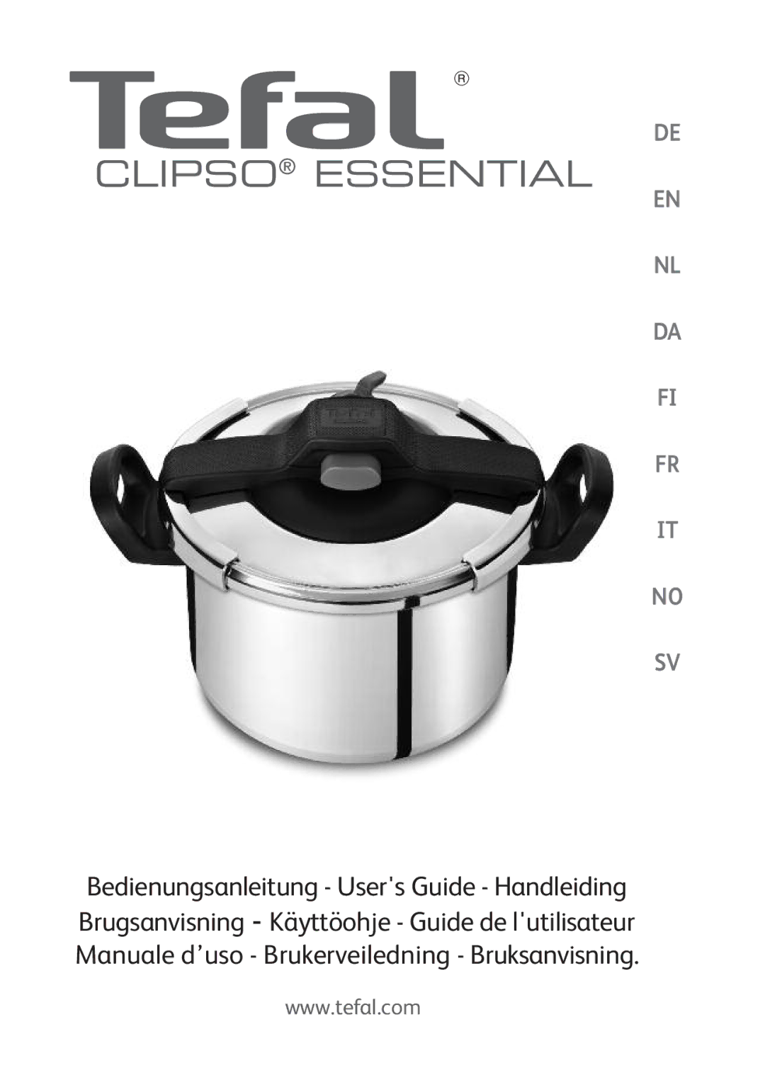 Tefal P4424735 manual Clipso Essential 