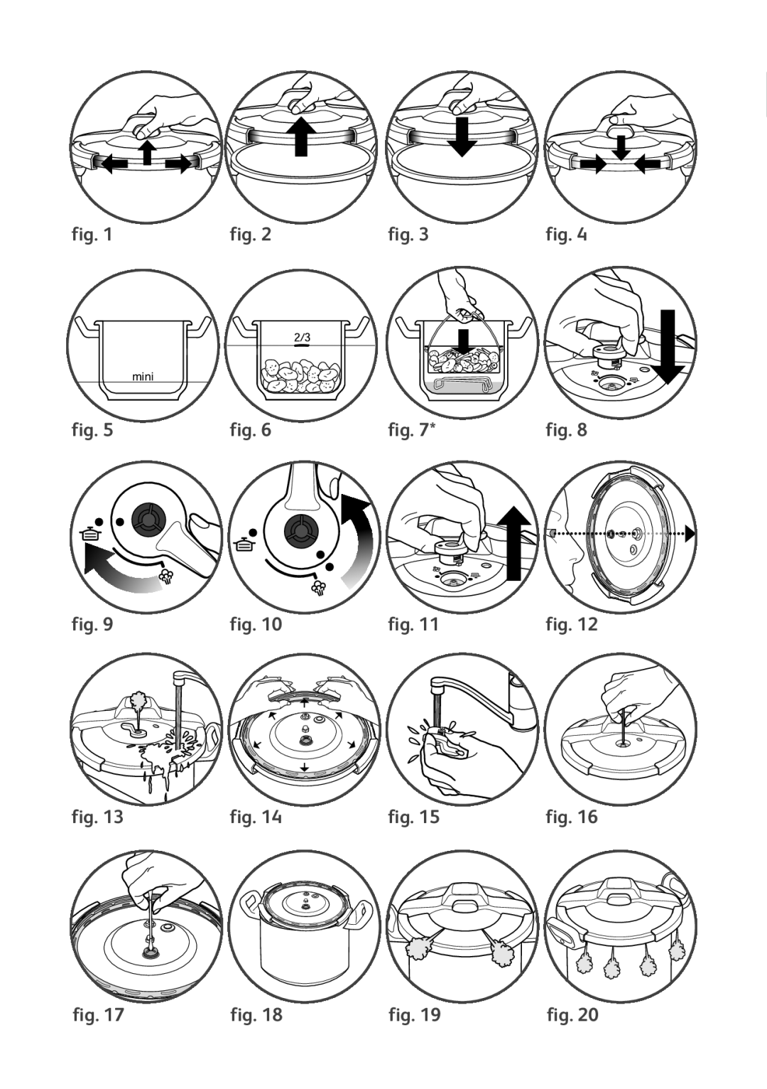 Tefal P4424735 manual Mini 