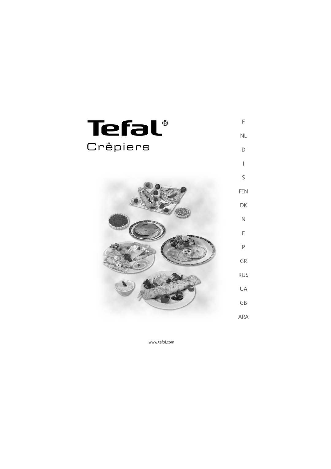 Tefal PY551712 manual Crêpiers 