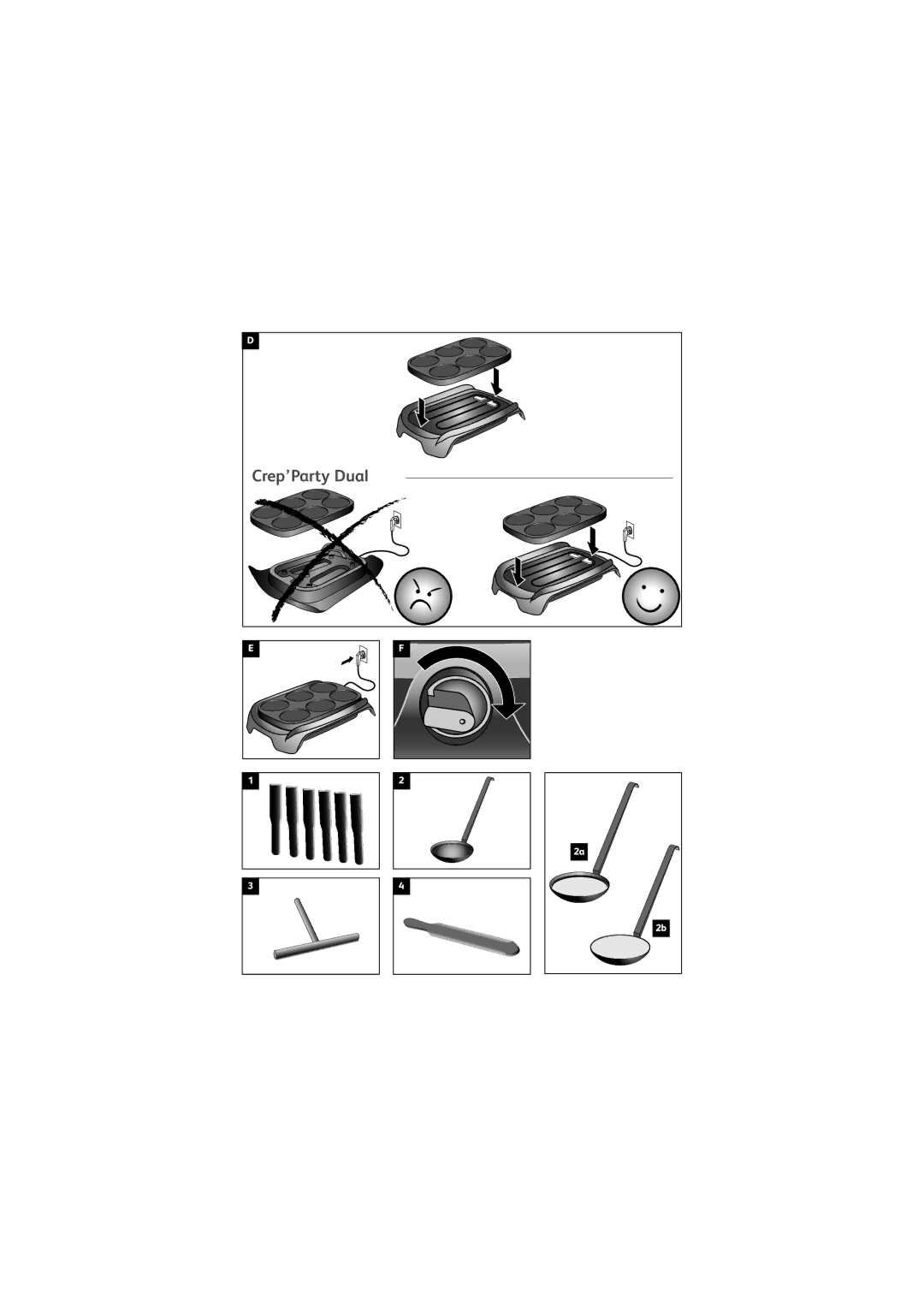 Tefal PY551712 manual Crep’Party Dual 