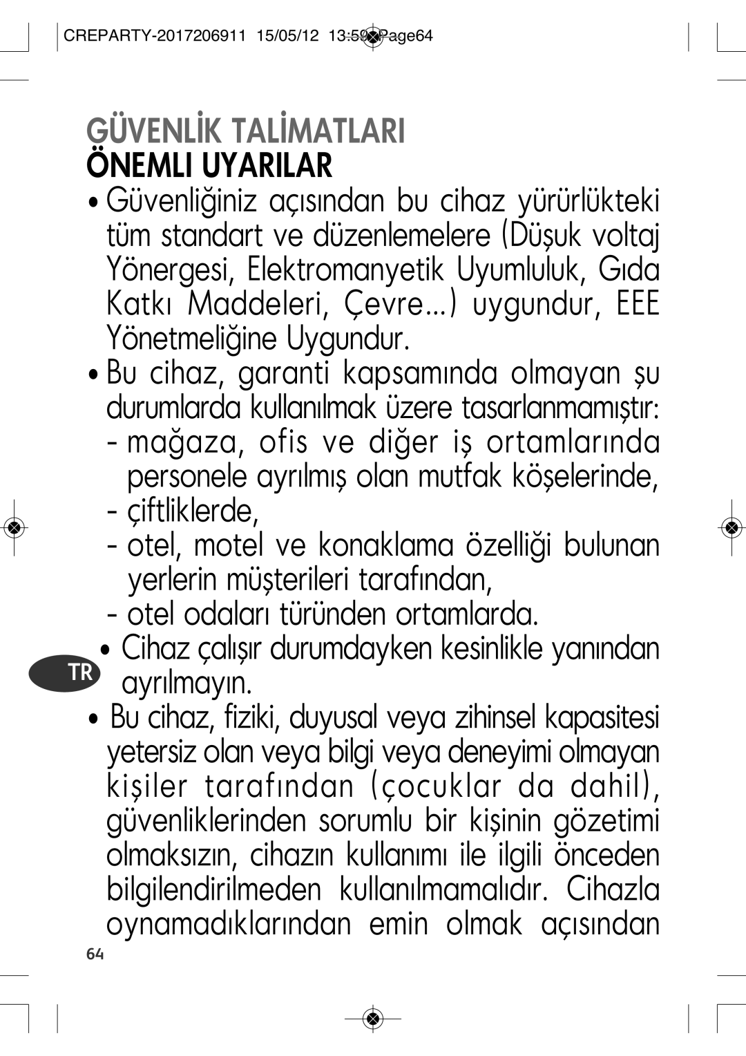 Tefal PY556812, PY556816 manual Çiftliklerde 