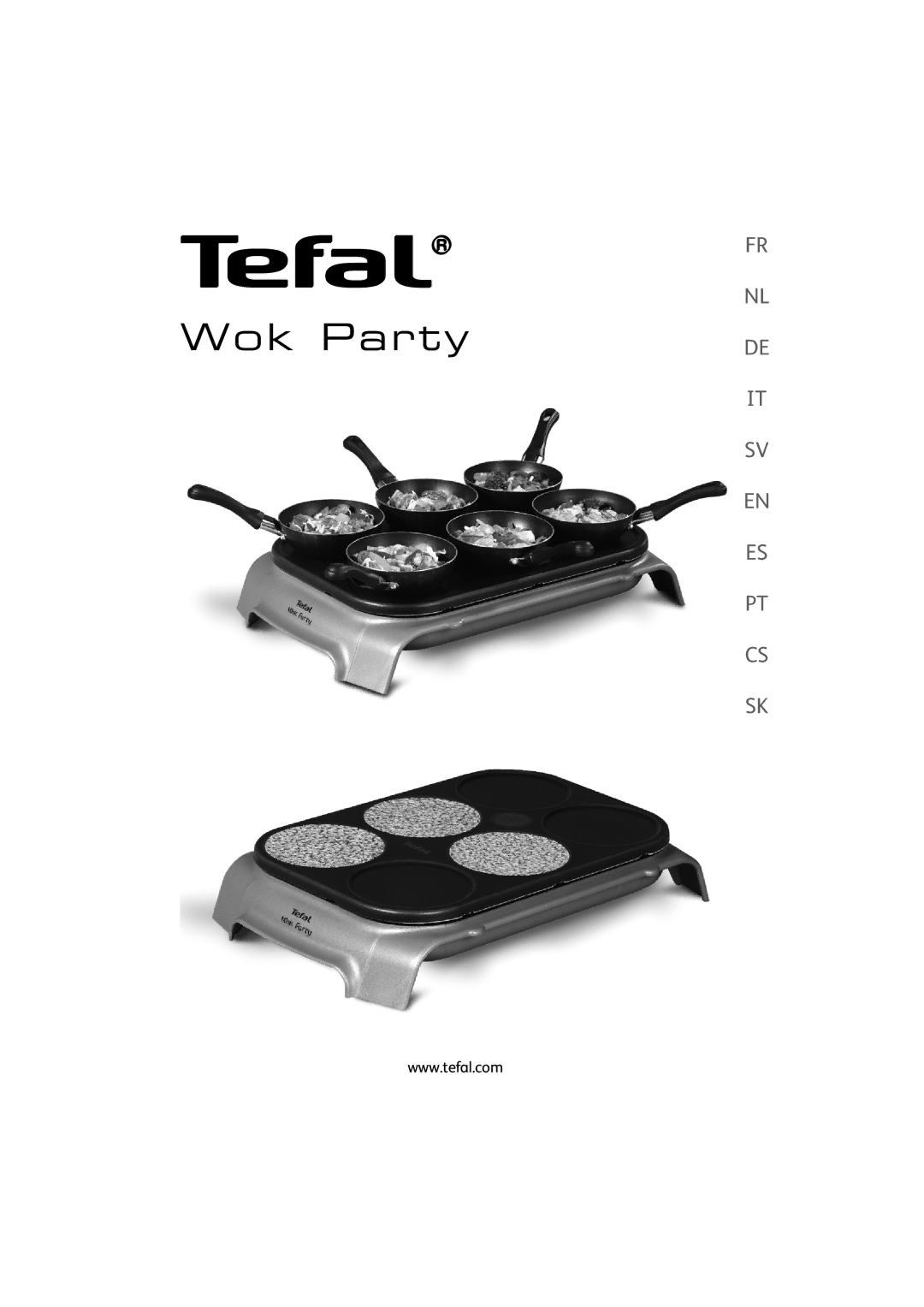 Tefal PY580012, PY580028, PY580018, PY580025 manual Wok Party 