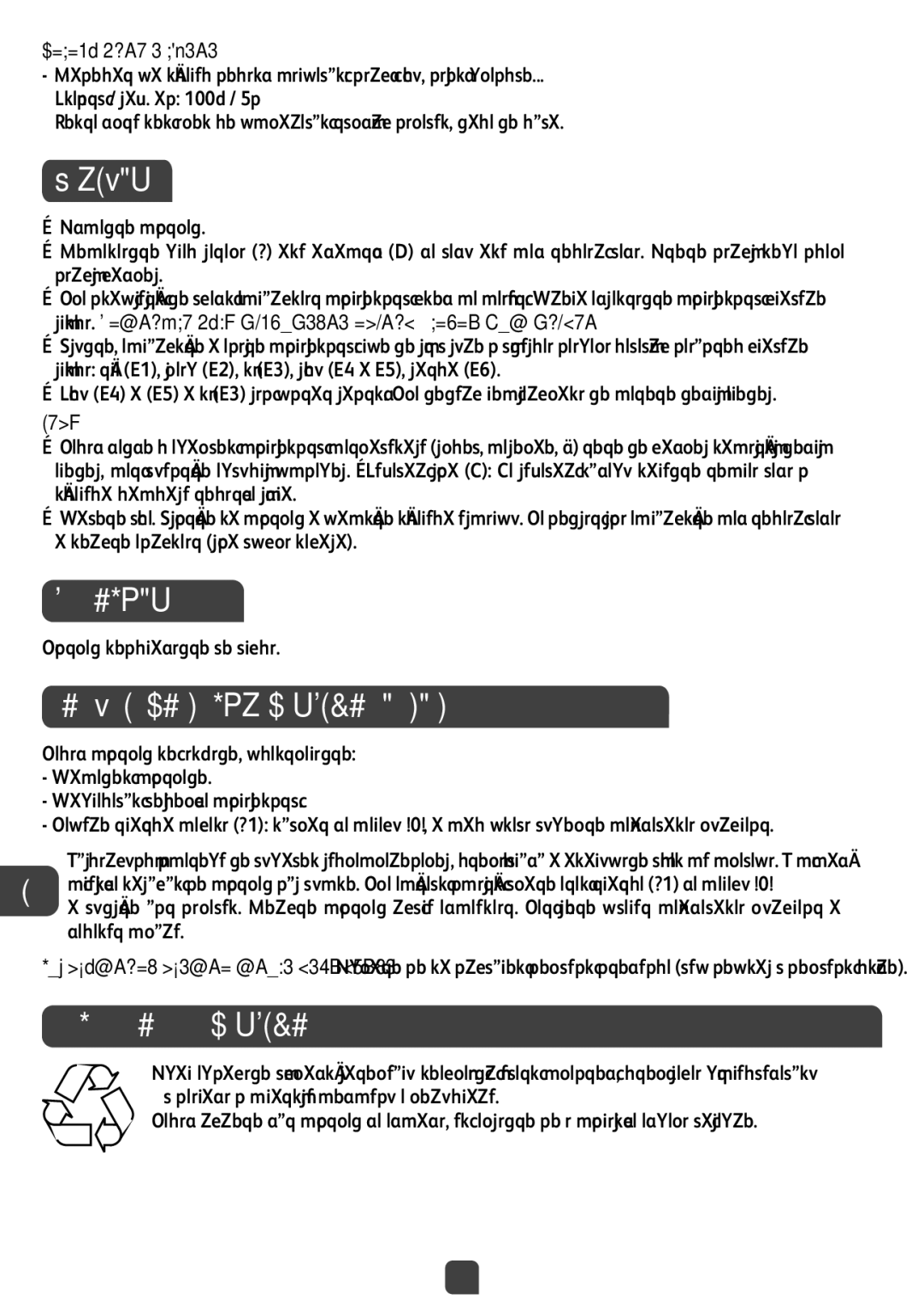 Tefal QB404D38 manual Čištění, Skladování, CO DĚLAT, Pokud VÁŠ Přístroj NEFUNGUJE?, Likvidace Obalů a Přístroje 