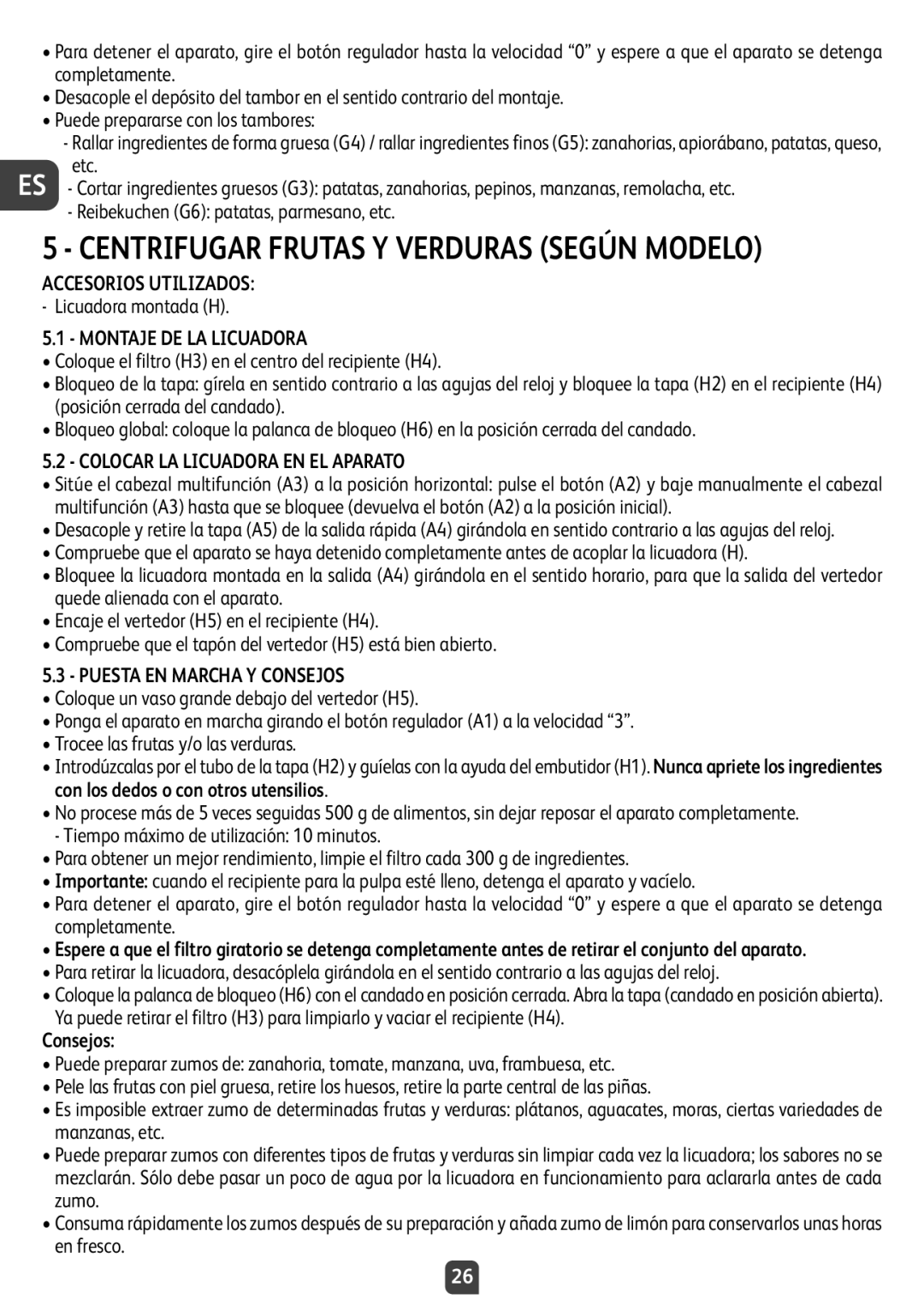 Tefal QB404D38 manual Montaje DE LA Licuadora, Colocar LA Licuadora EN EL Aparato 