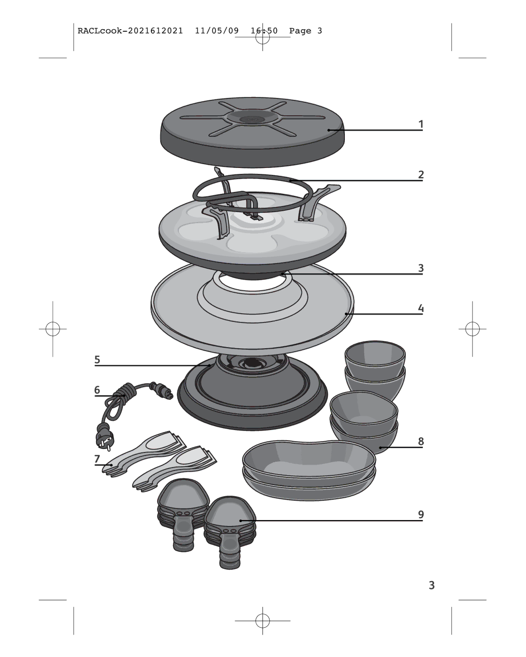 Tefal RE591012 manual RACLcook-2021612021 11/05/09 1650 