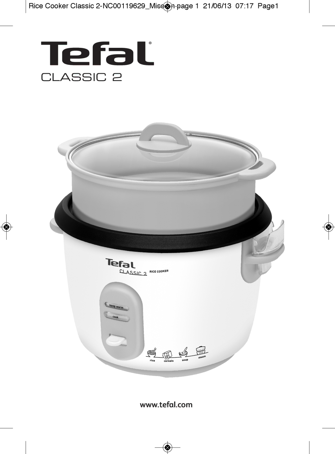 Tefal RK1011CH, RK101115, RK101131 manual Classic 