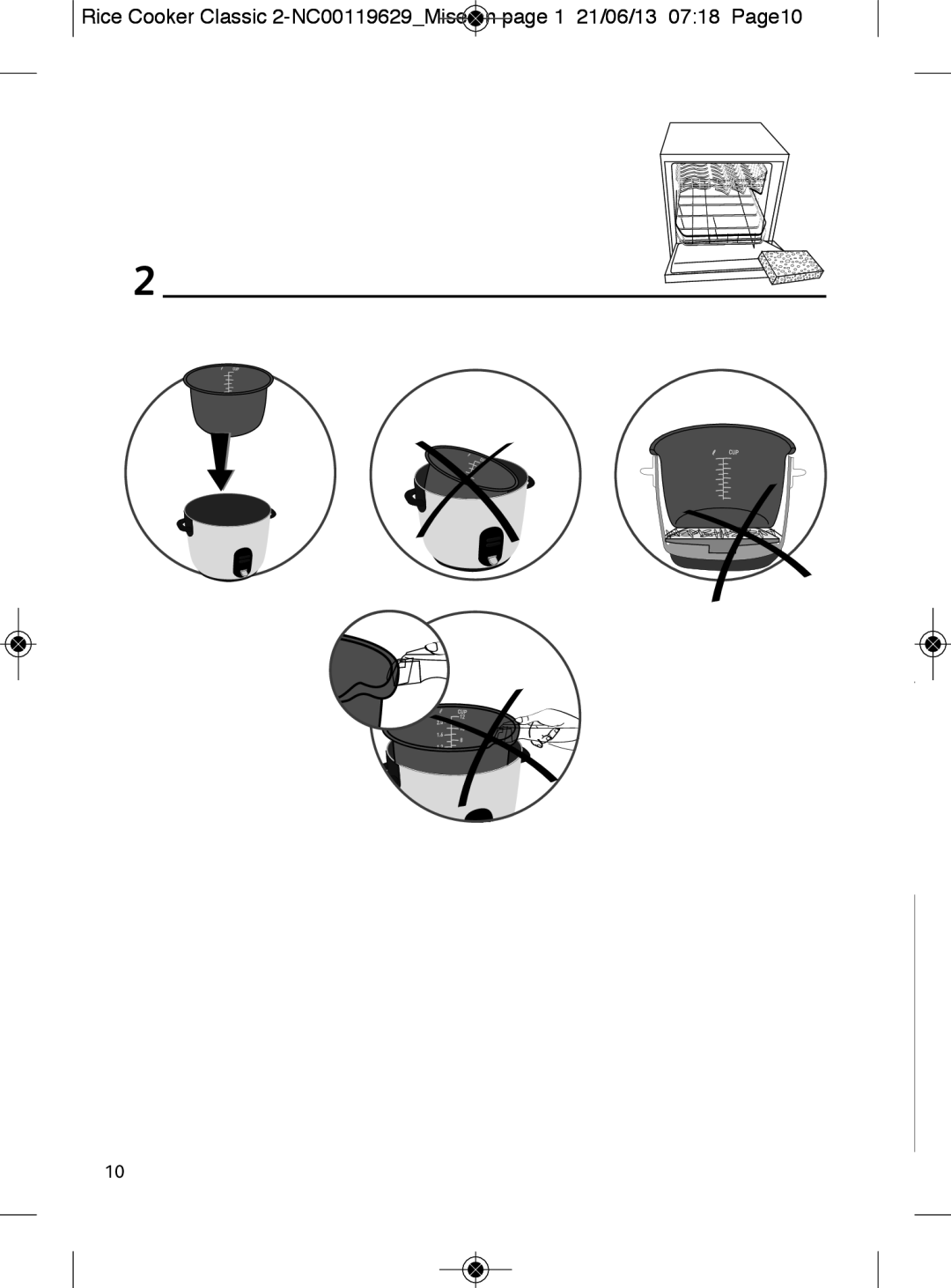 Tefal RK1011CH, RK101115, RK101131 manual 