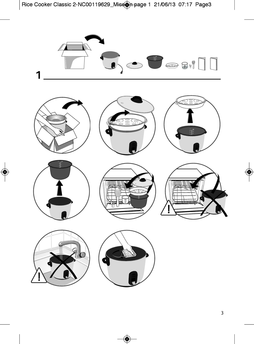 Tefal RK101115, RK1011CH, RK101131 manual 