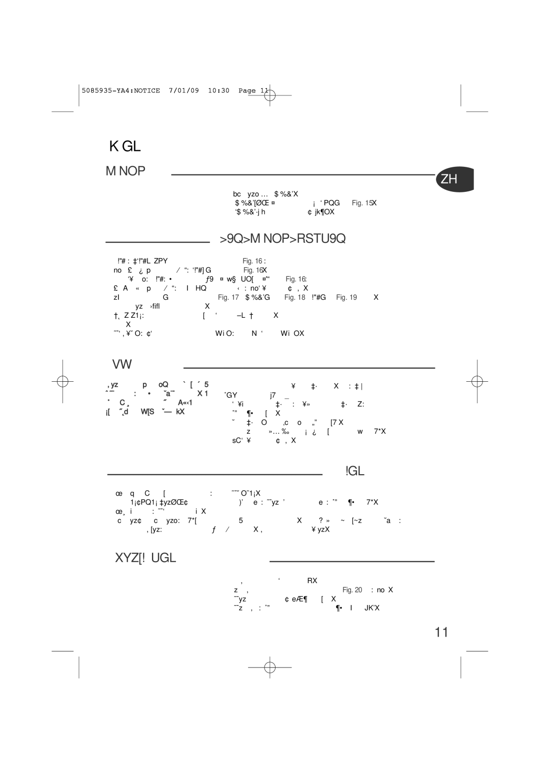 Tefal RK101271, RK101270 manual ， 這 會造成 物的合適材料的各項 