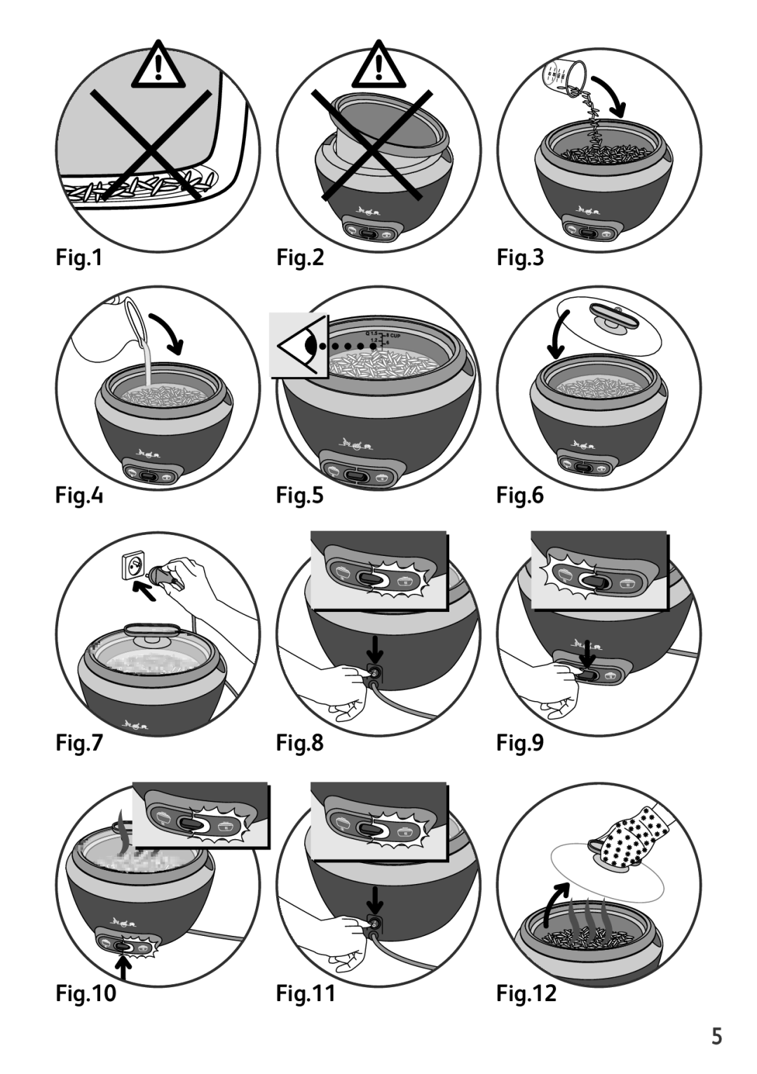 Tefal RK1568UK manual 