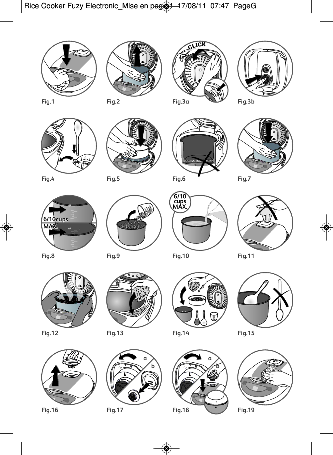 Tefal RK703171, RK703170 manual Max 