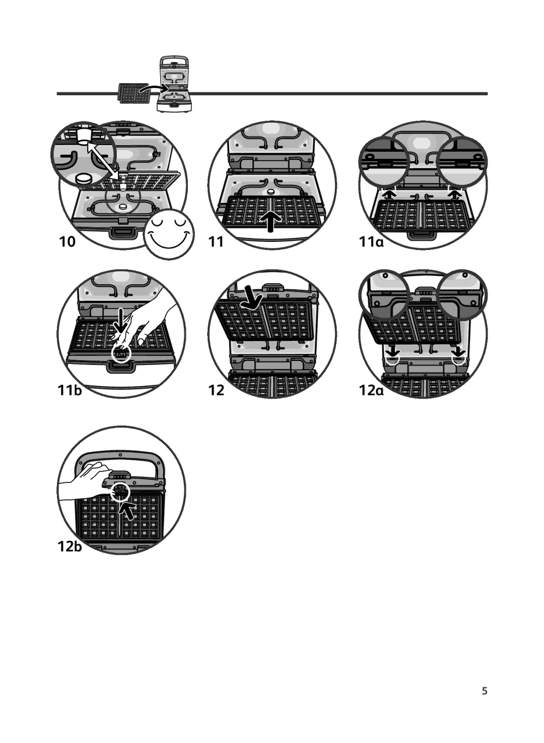 Tefal SW853D12 manual Click 