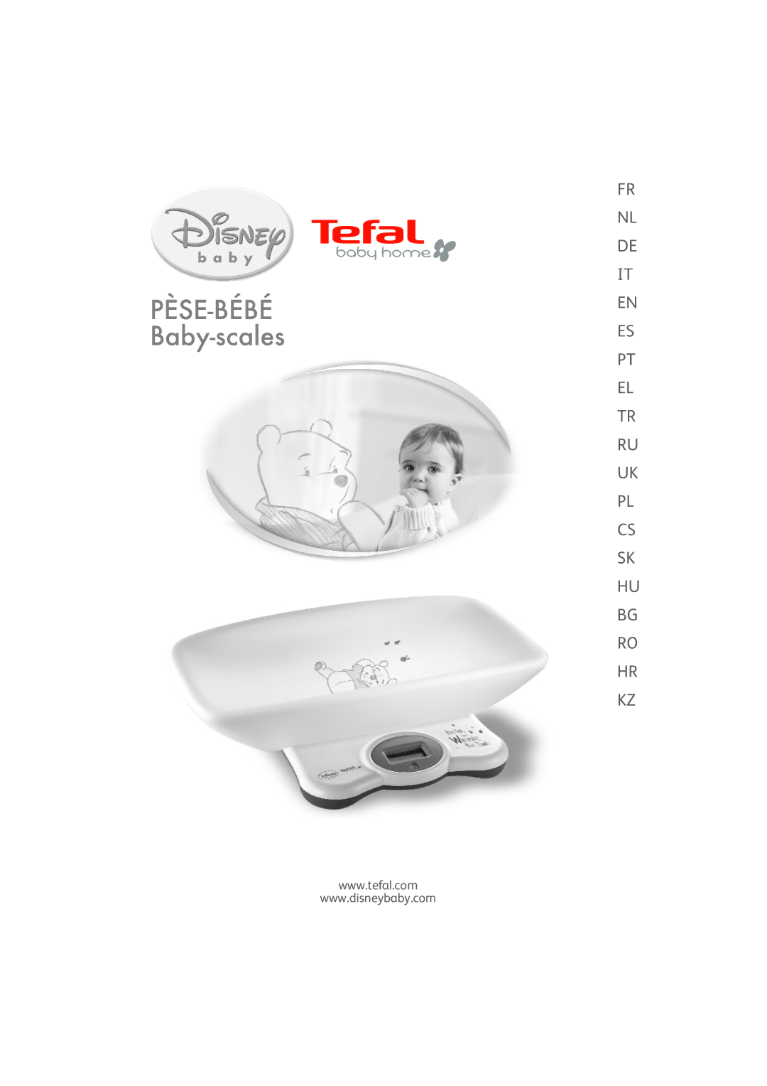 Tefal TD4000K0 manual PÈSE-BÉBÉ Baby-scales 