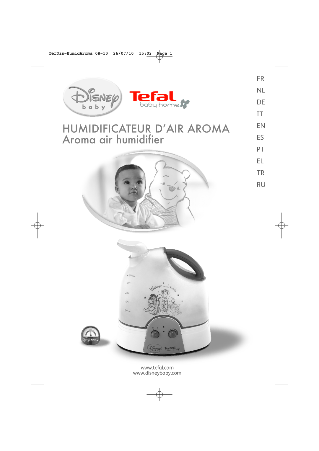 Tefal TD4100K0 manual Humidificateur D’AIR Aroma Aroma air humidifier 