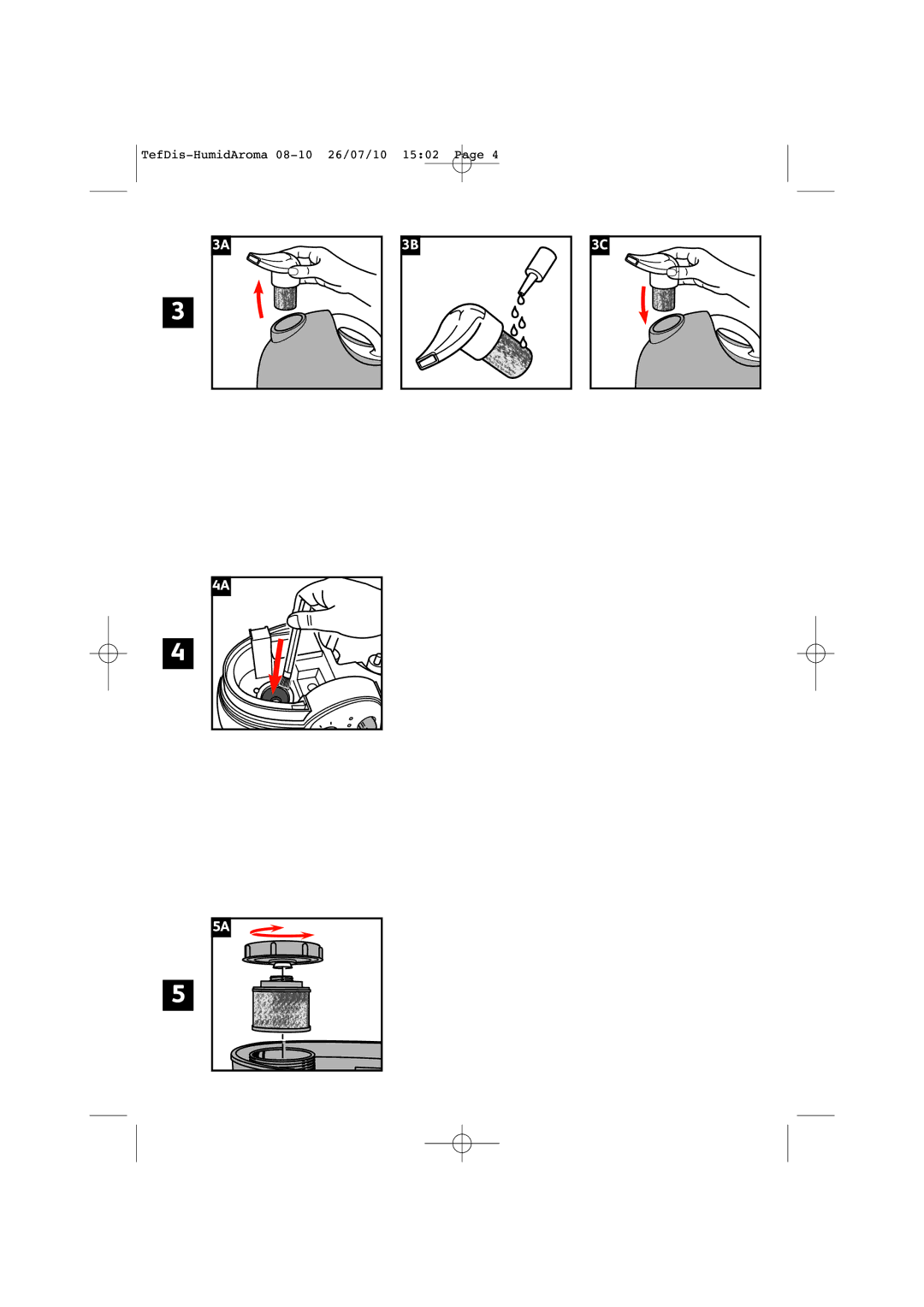 Tefal TD4100K0 manual TefDis-HumidAroma 08-10 26/07/10 1502 