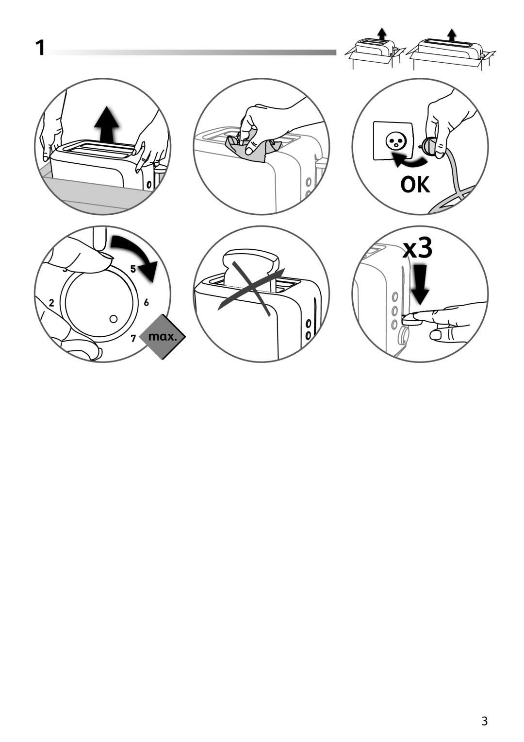 Tefal TL356101, TL356131, TL356102, TL356132, TL356130 manual Max 