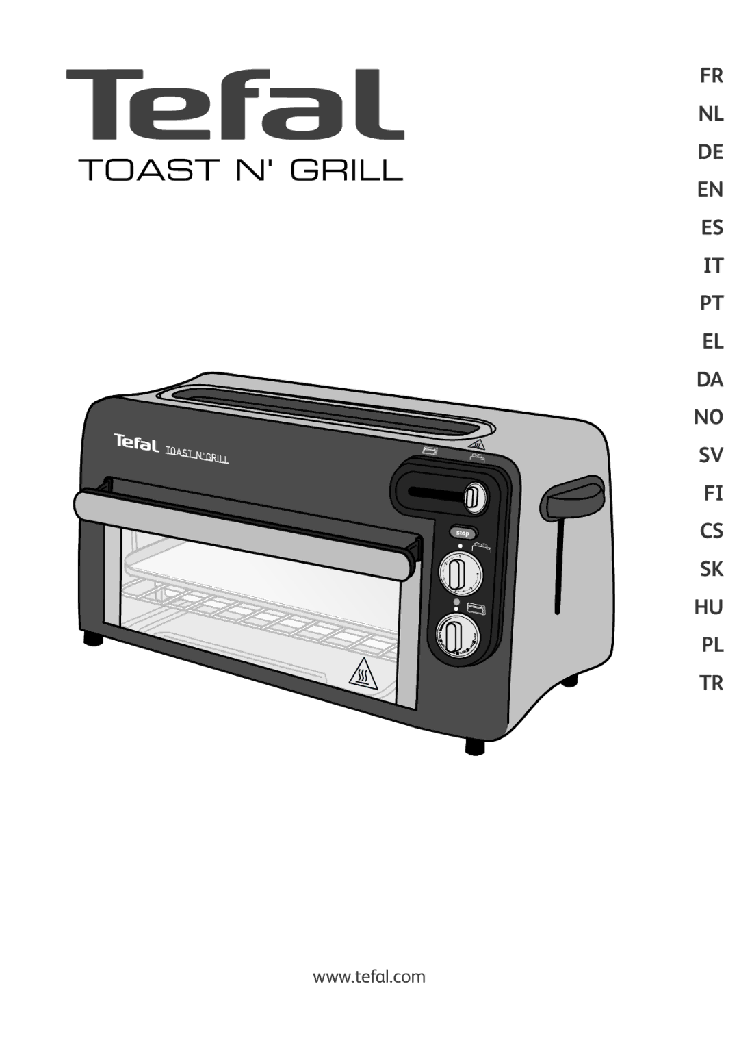 Tefal TL600830 manual Toast N Grill 