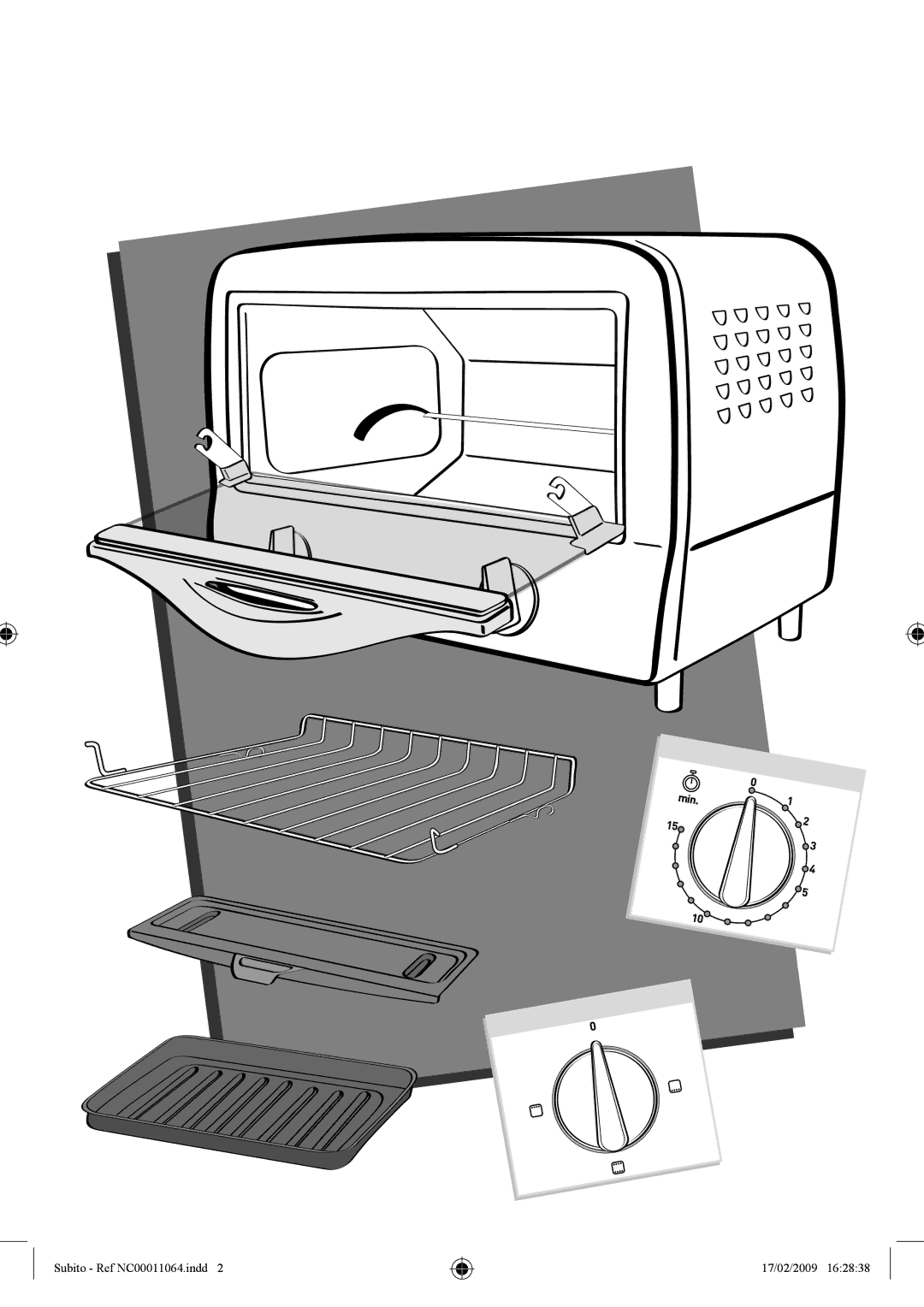 Tefal TO101153, TO101130, TO101152, TO101150, TO101173 manual Subito REF NC00011064. Indd 