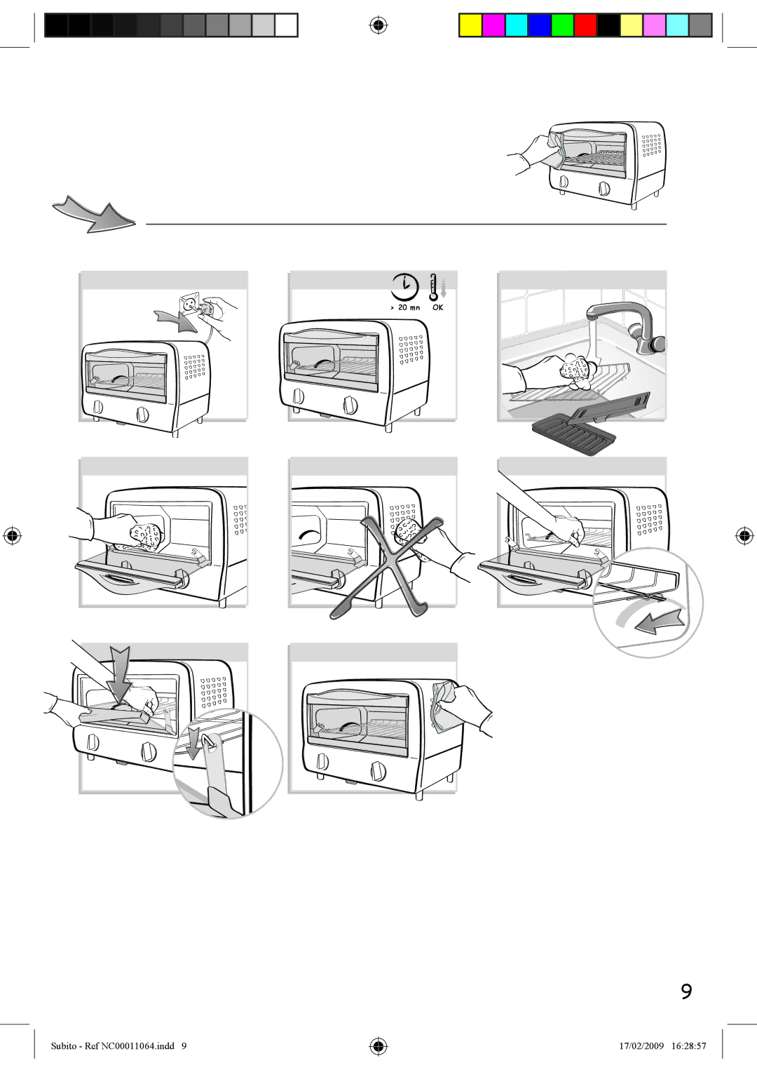 Tefal TO102170, TO102150, TO102171 manual Mn OK 