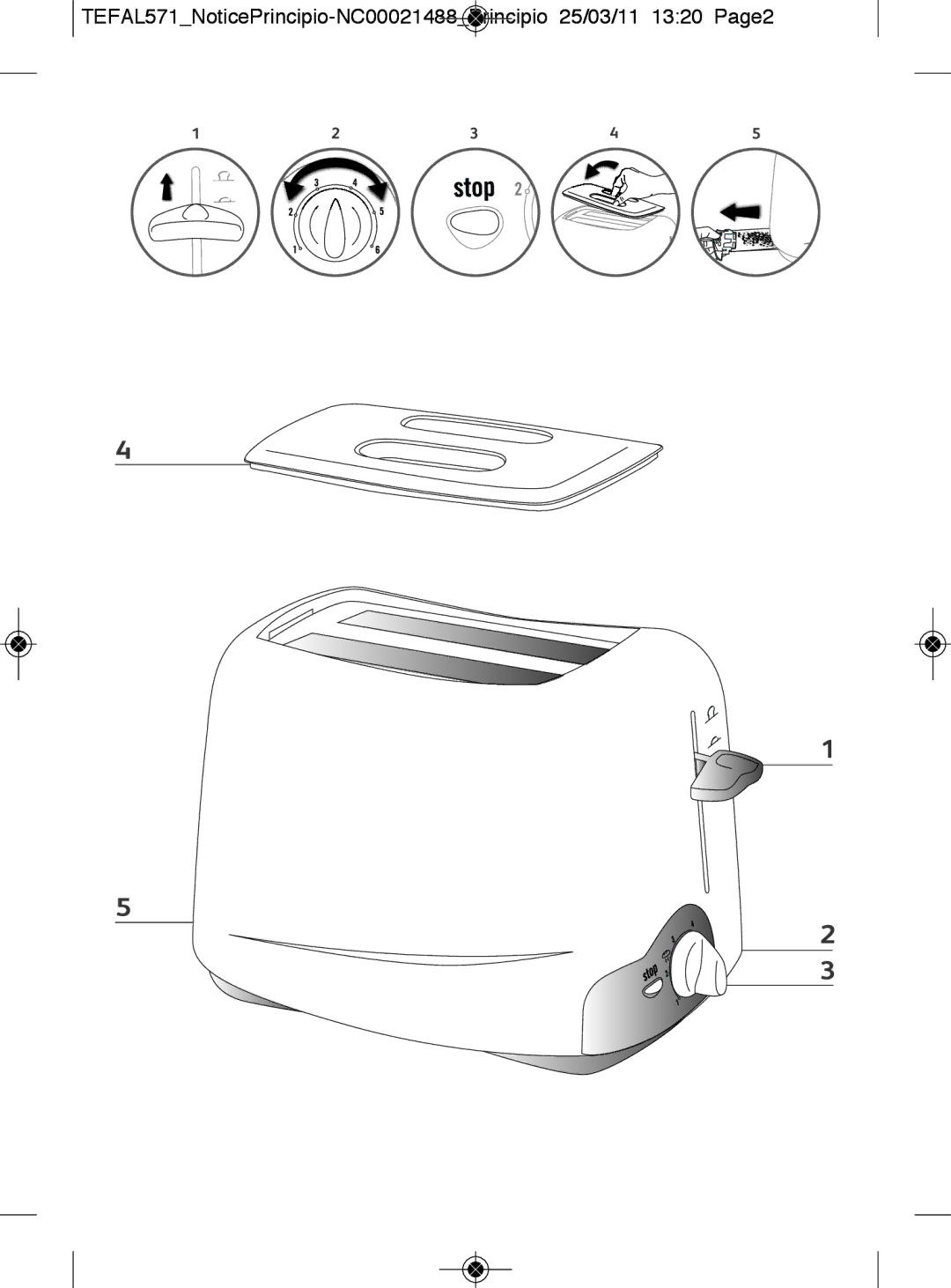 Tefal TT111070, TT111071 manual 