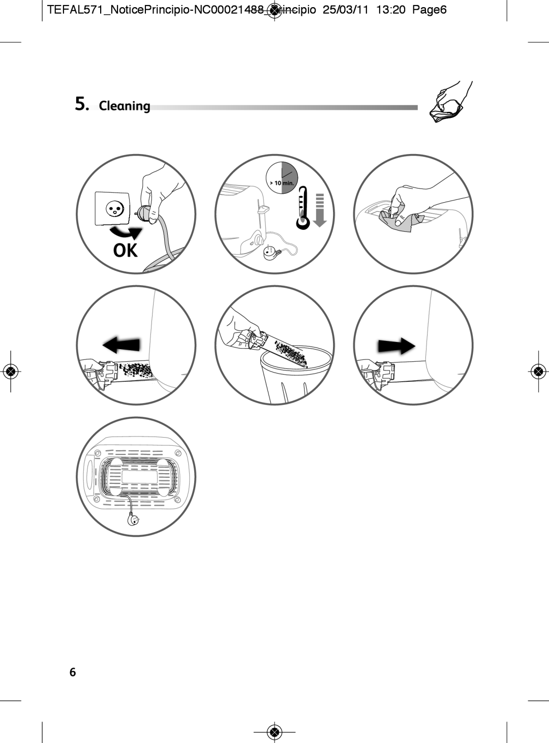 Tefal TT111070, TT111071 manual 