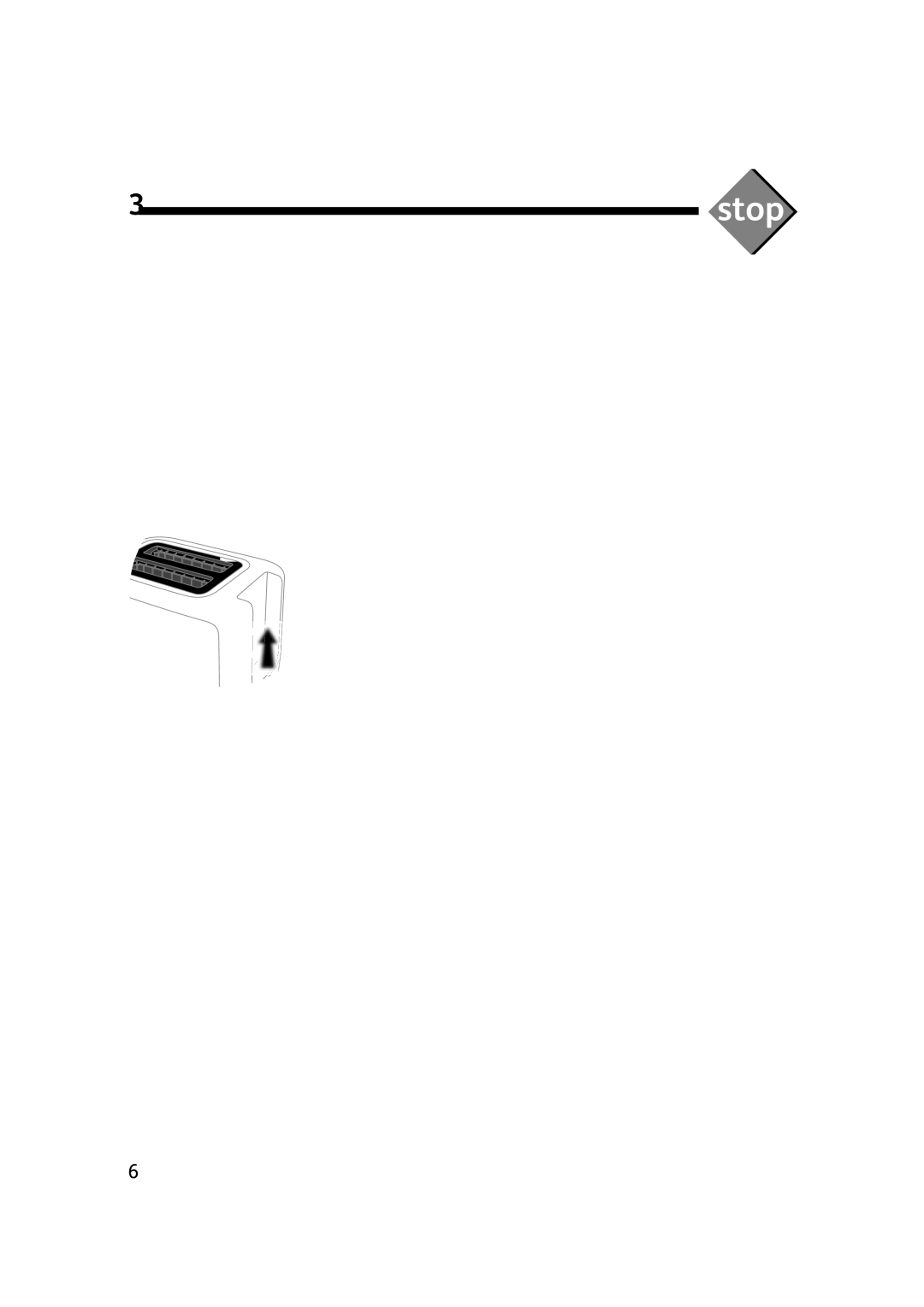 Tefal TT210130, TT210132 manual Stop, ToasterNC00113269- 12/05/12 0912 Page6 