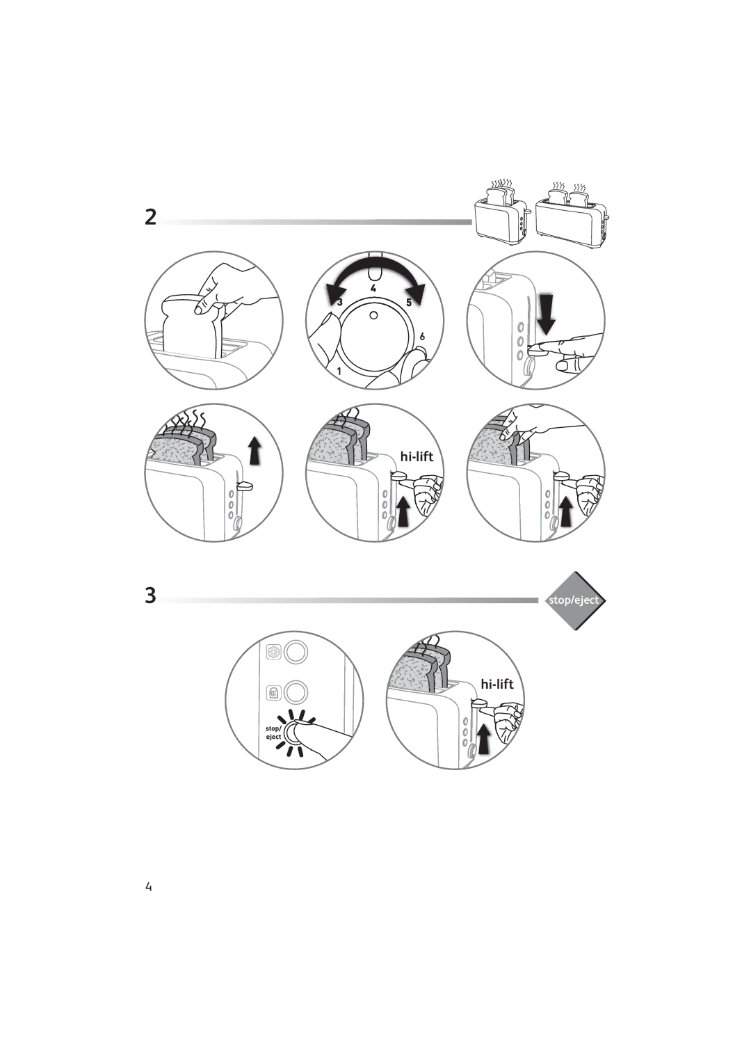 Tefal TT356530 manual Hi-lift 