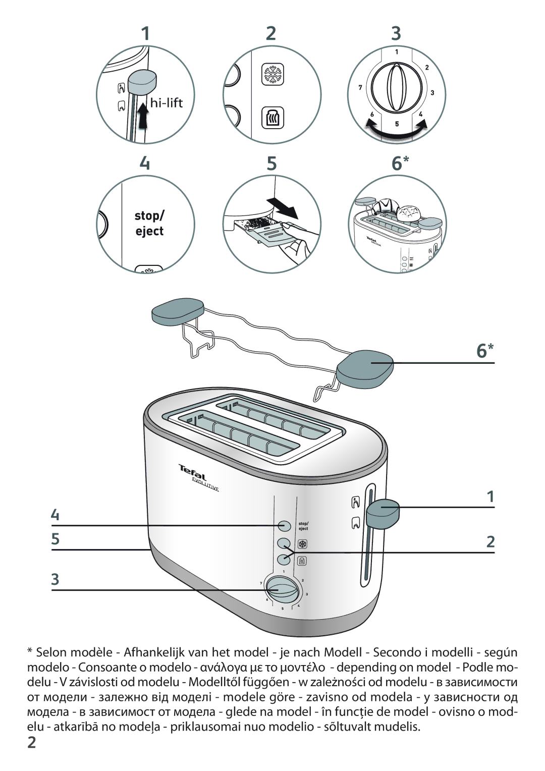 Tefal TT390130 manual Hi-Lift 