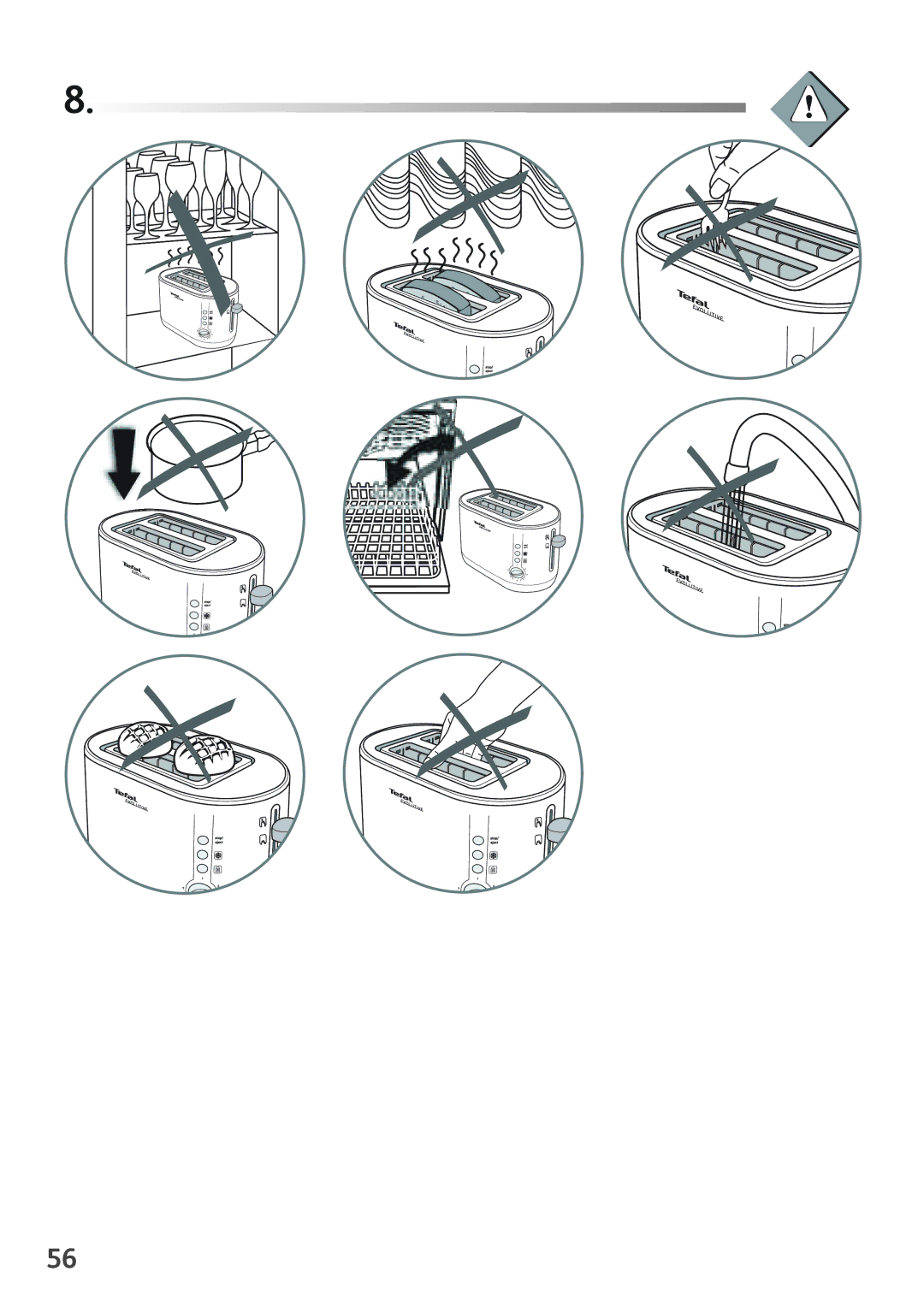 Tefal TT390130 manual 