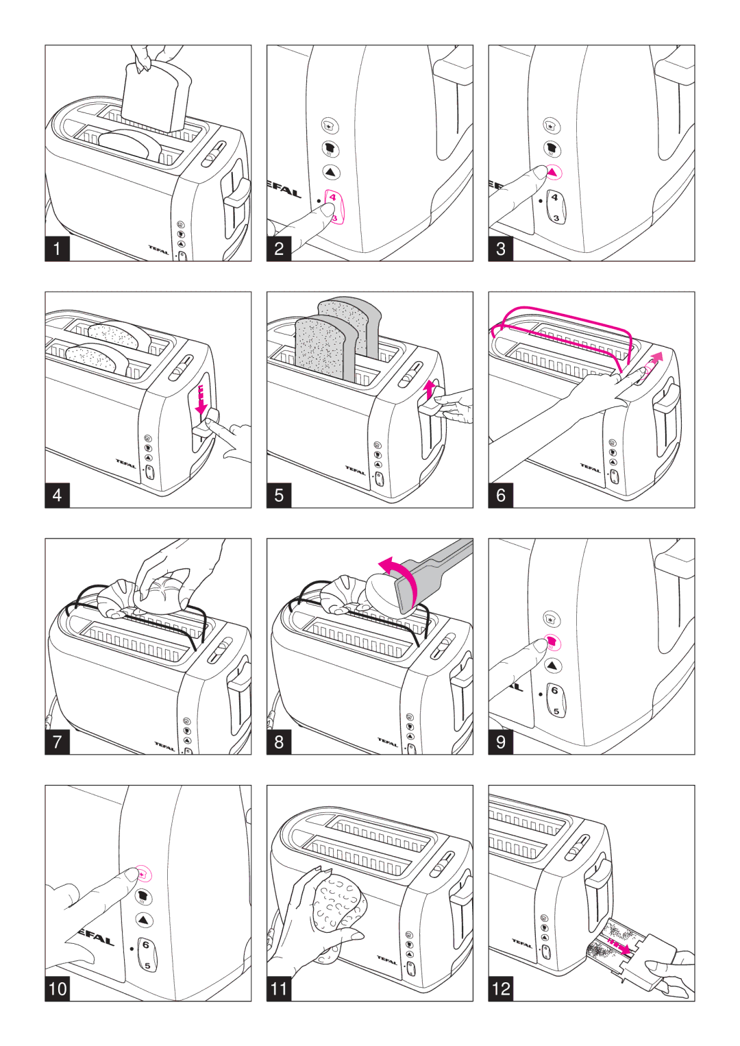 Tefal TT812116, TT812131, TT812150, TT812132 manual 