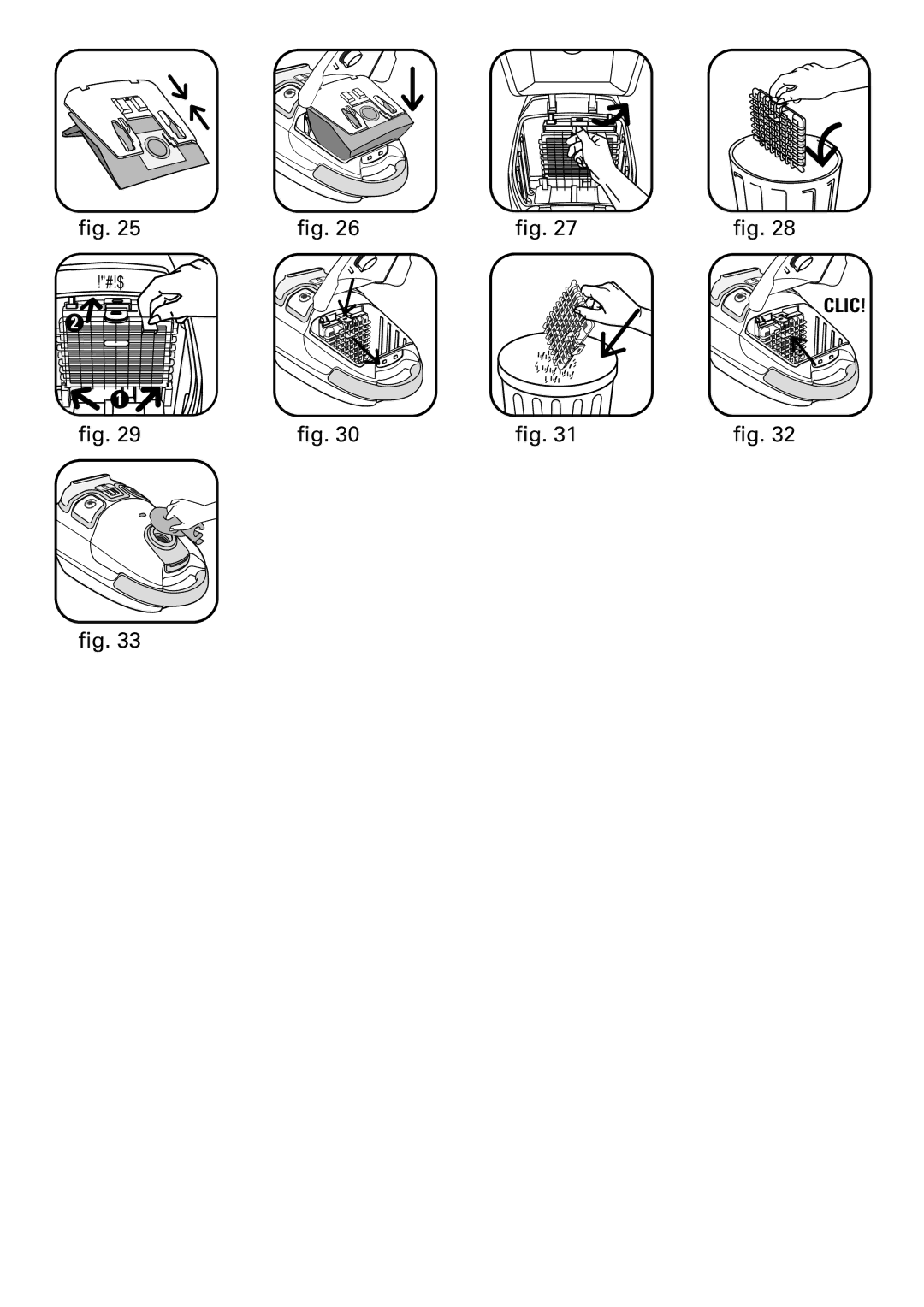 Tefal TW583388 manual Click 