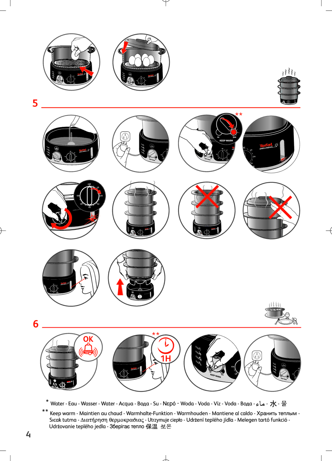 Tefal VC101416, VC101432, VC101431 manual 