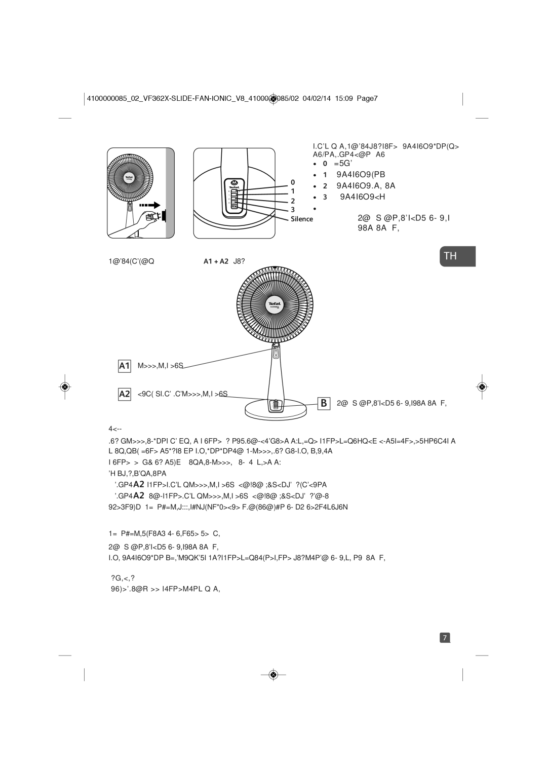 Tefal VF3625T0 manual =5G 