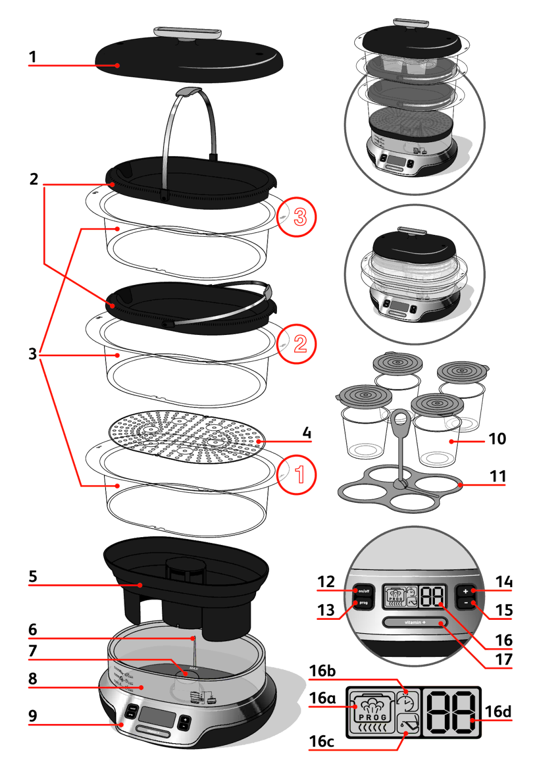 Tefal VS400370, VS400333, VS400334, VS400335, VS4003CH, VS400332, VS400331, VS400330, VS400315 manual 