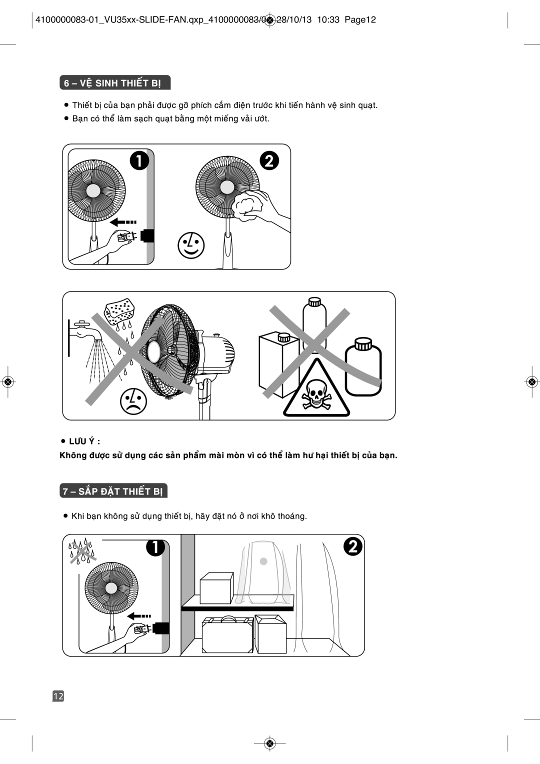 Tefal VU3520T1, VU3520S1, VU3520T0, VU3520T2 manual 